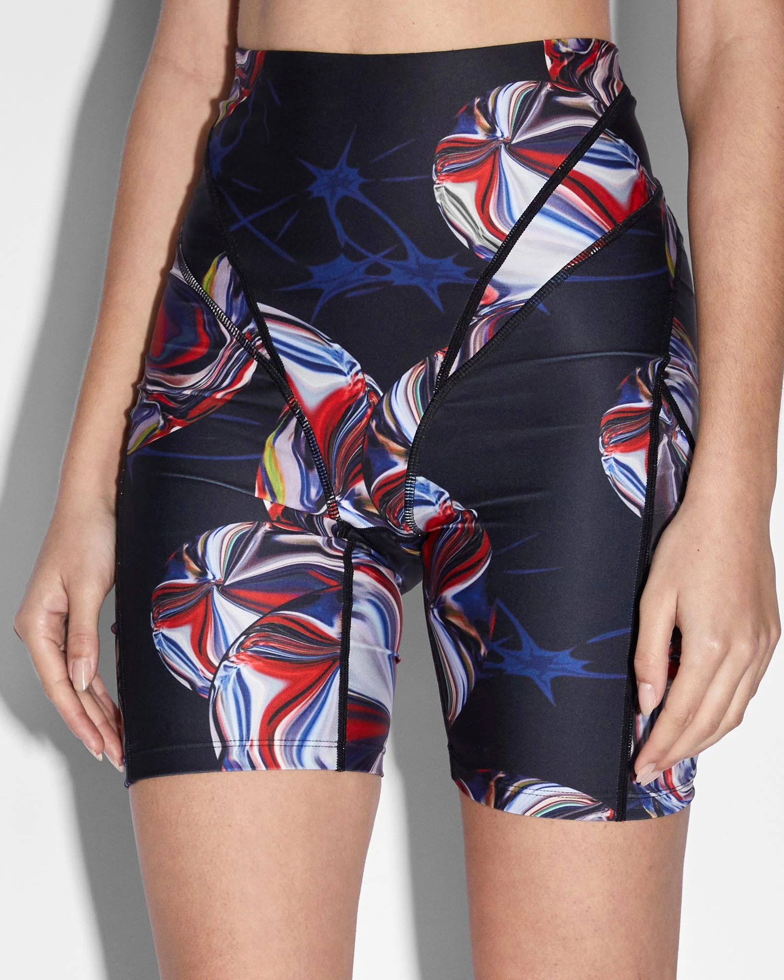 KSUBI X P.E NATION BIKE SHORT WARPED - Image 7
