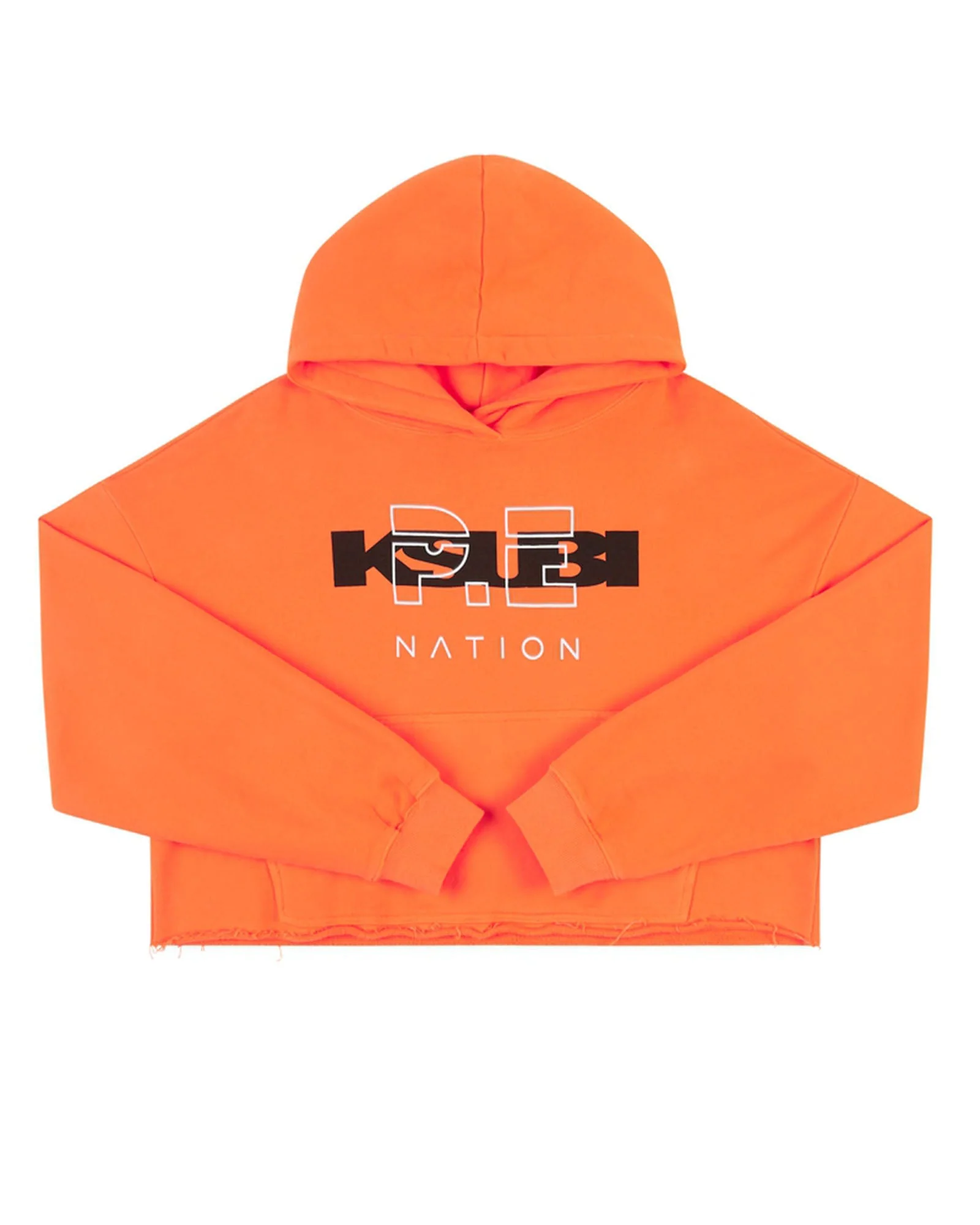 KSUBI X P.E NATION HOODIE SHOCKING ORANGE - Image 5