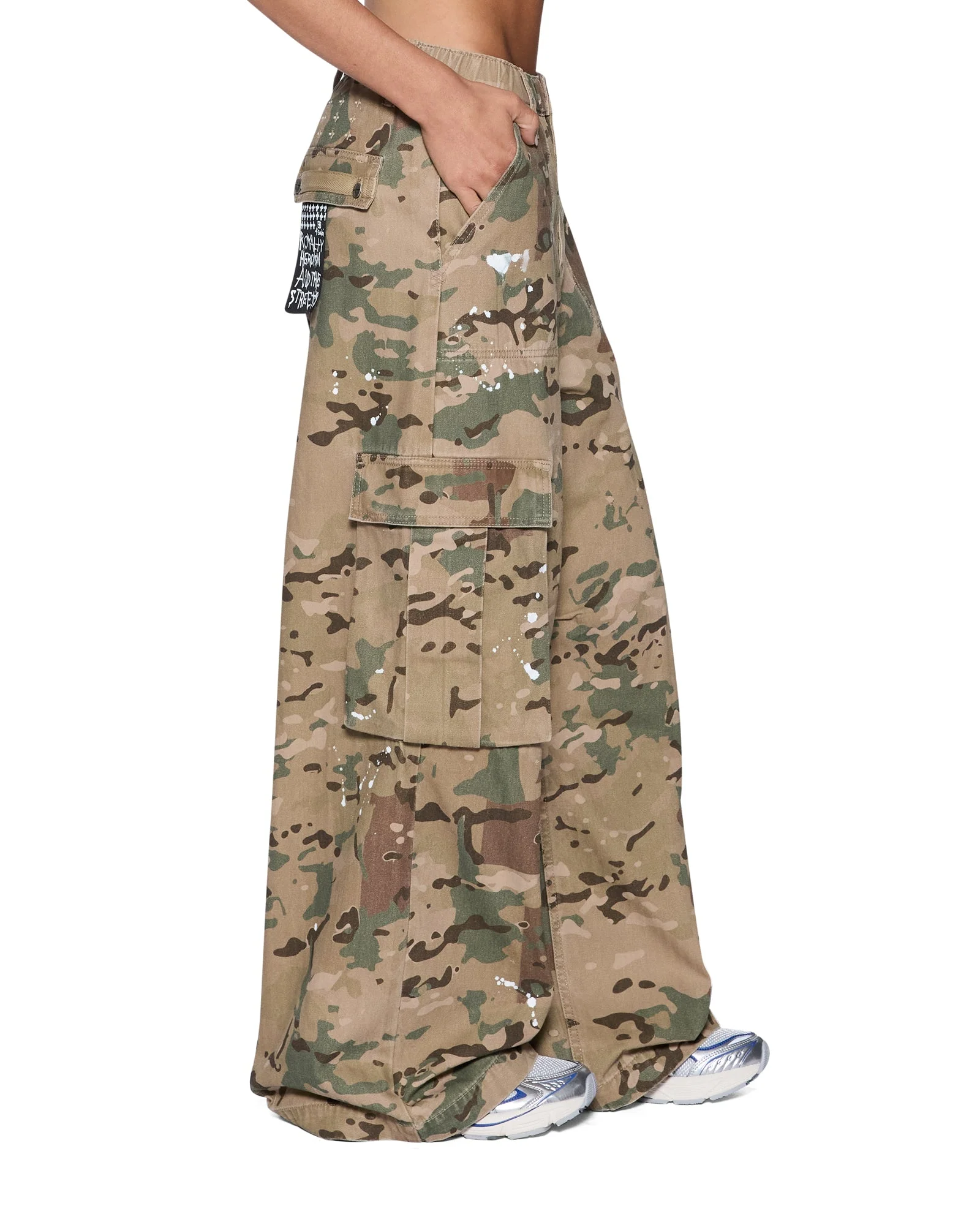 KSUPER CARGO PANT WOODLAND CAMO - Image 3