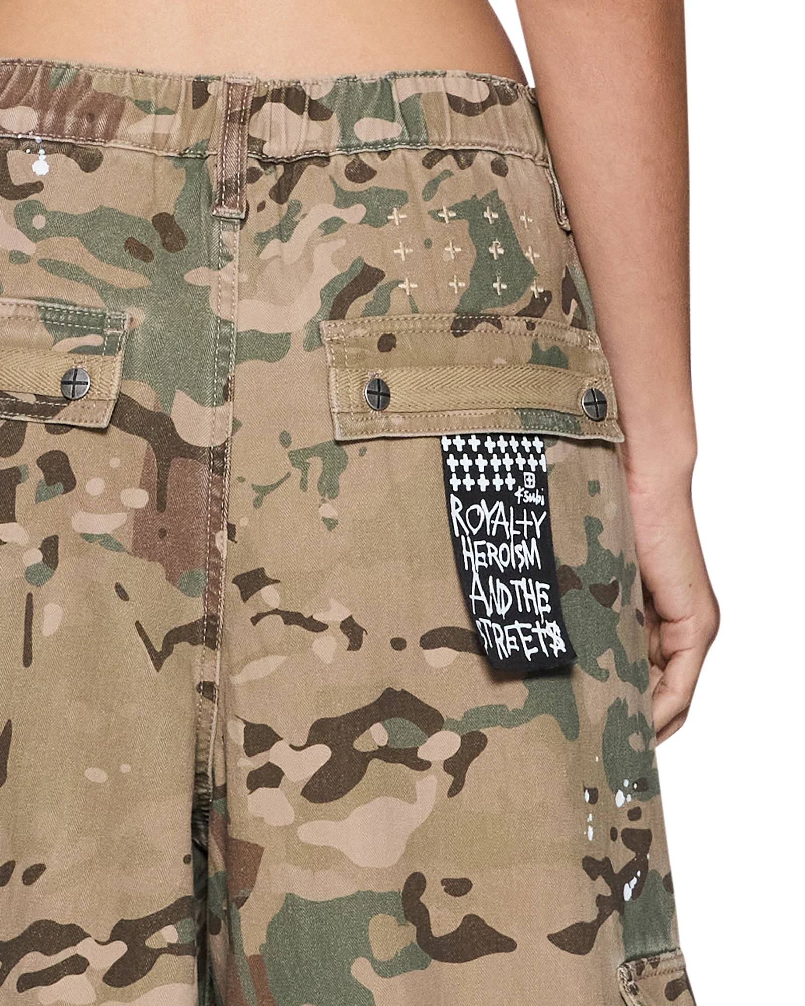KSUPER CARGO PANT WOODLAND CAMO - Image 4
