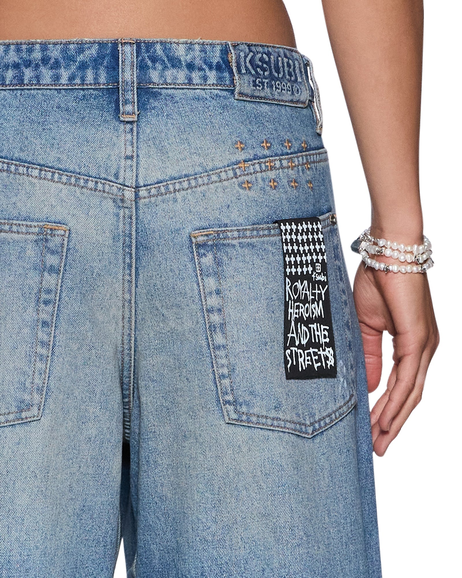 KSUPER JEAN PAINTER BLUE - Image 2