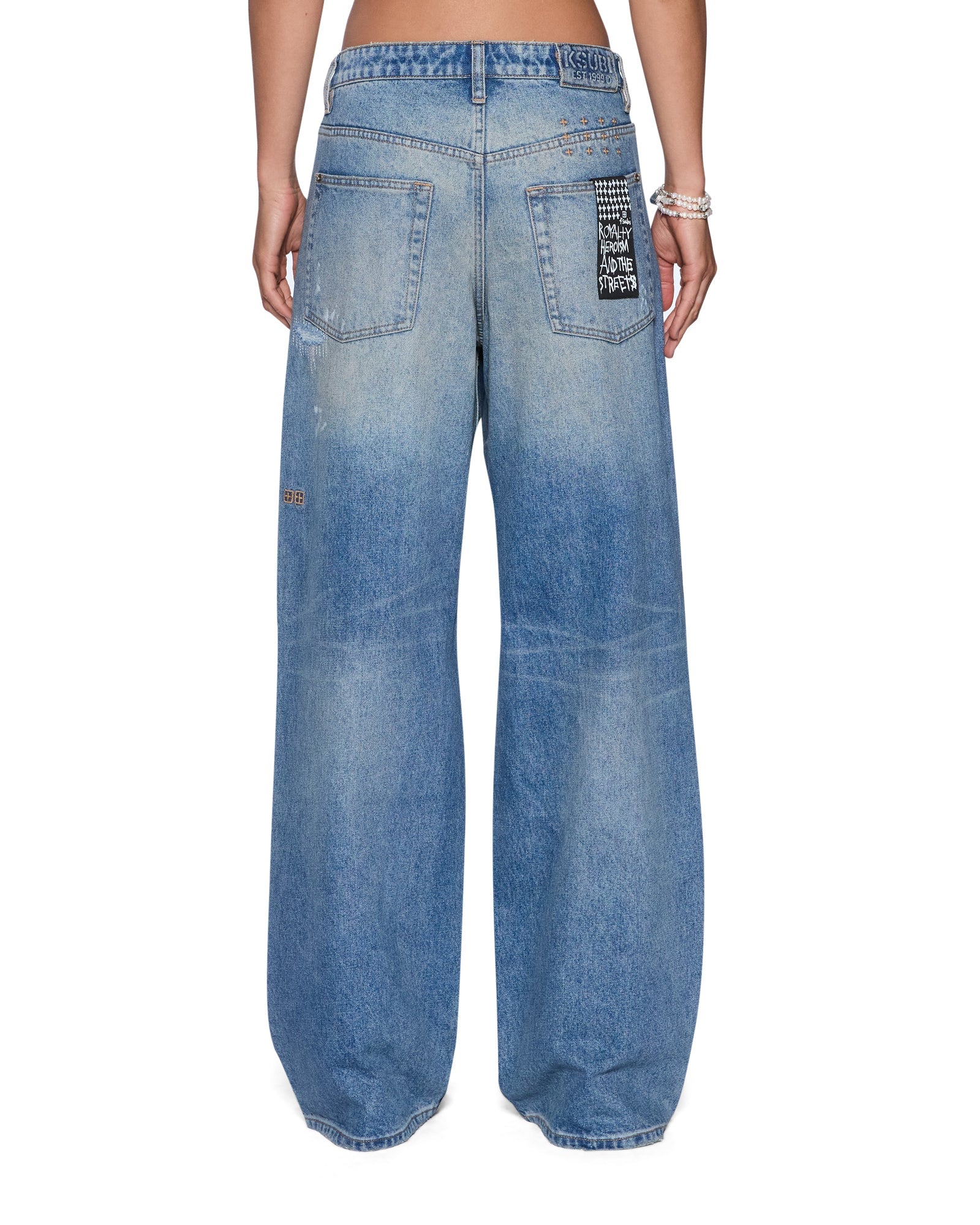 KSUPER JEAN PAINTER BLUE - Image 3