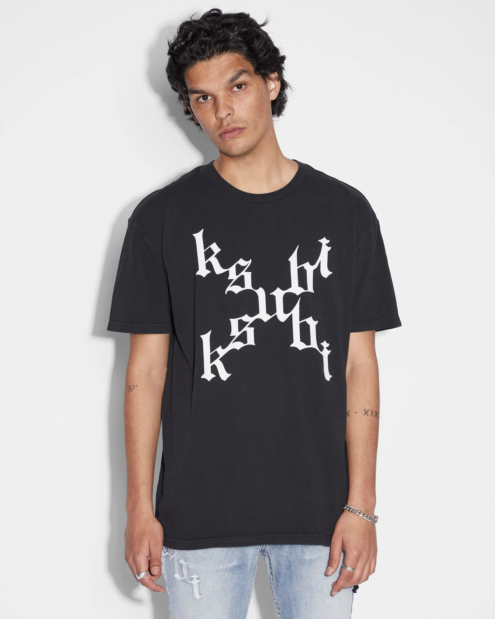 KULT BIGGIE SS TEE JET BLACK