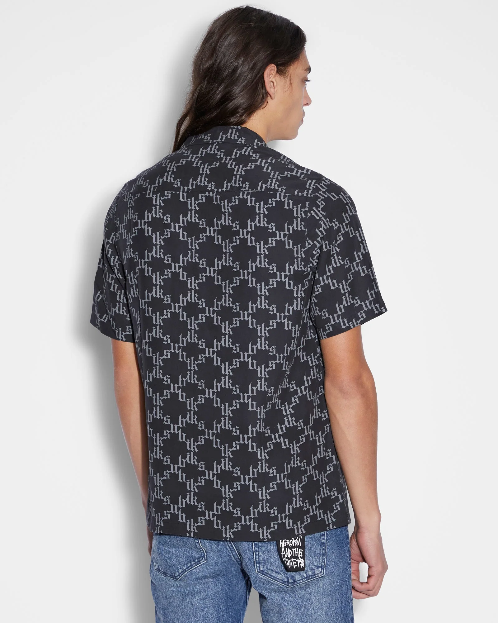 KULT RESORT SS SHIRT BLACK - Image 3