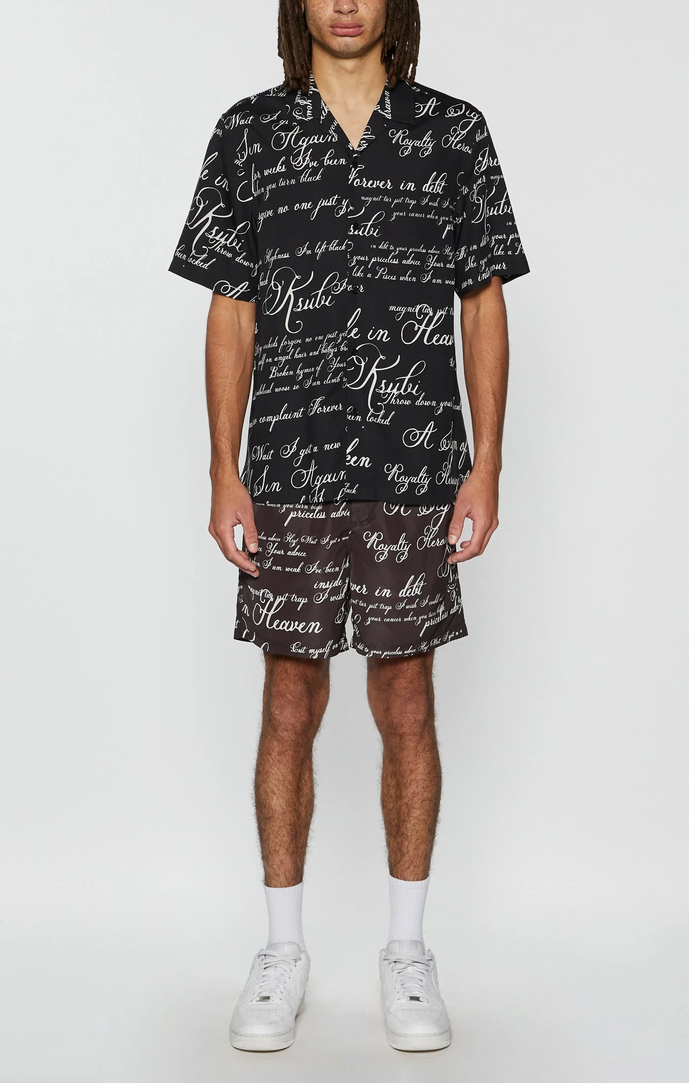 KURSED RESORT SS SHIRT BLACK - Image 2