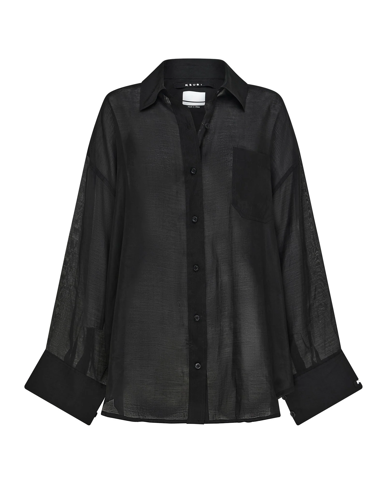 LABELS ASTRA LS SHIRT BLACK - Image 6