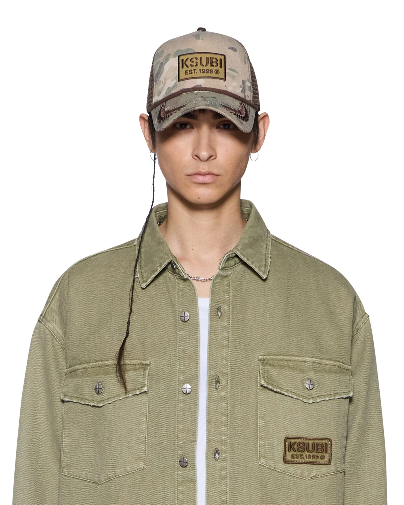 LANLEY LS SHIRT MILITANT - Image 3