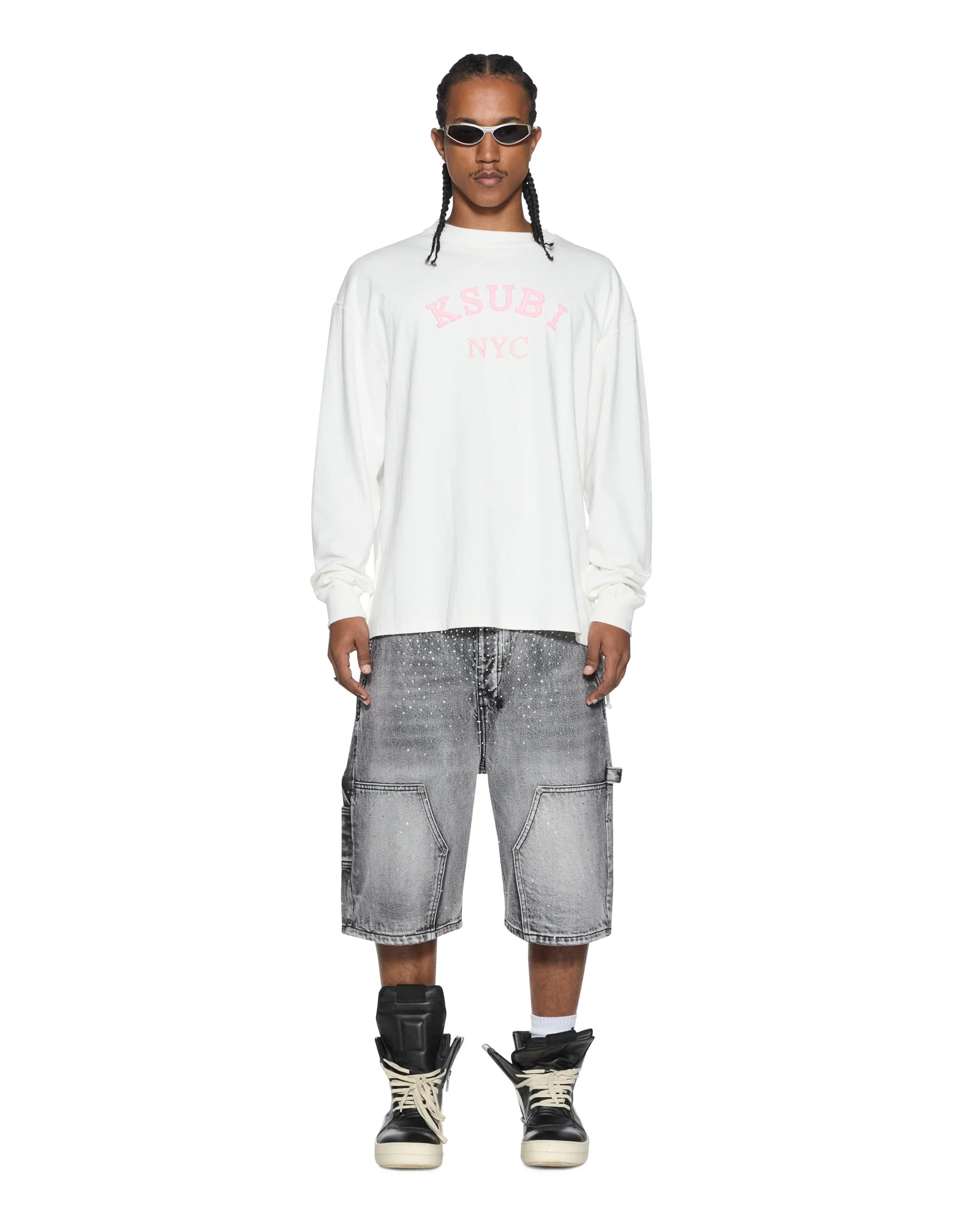 LAYBEL EKCESS LS TEE TRU WHITE - Image 2