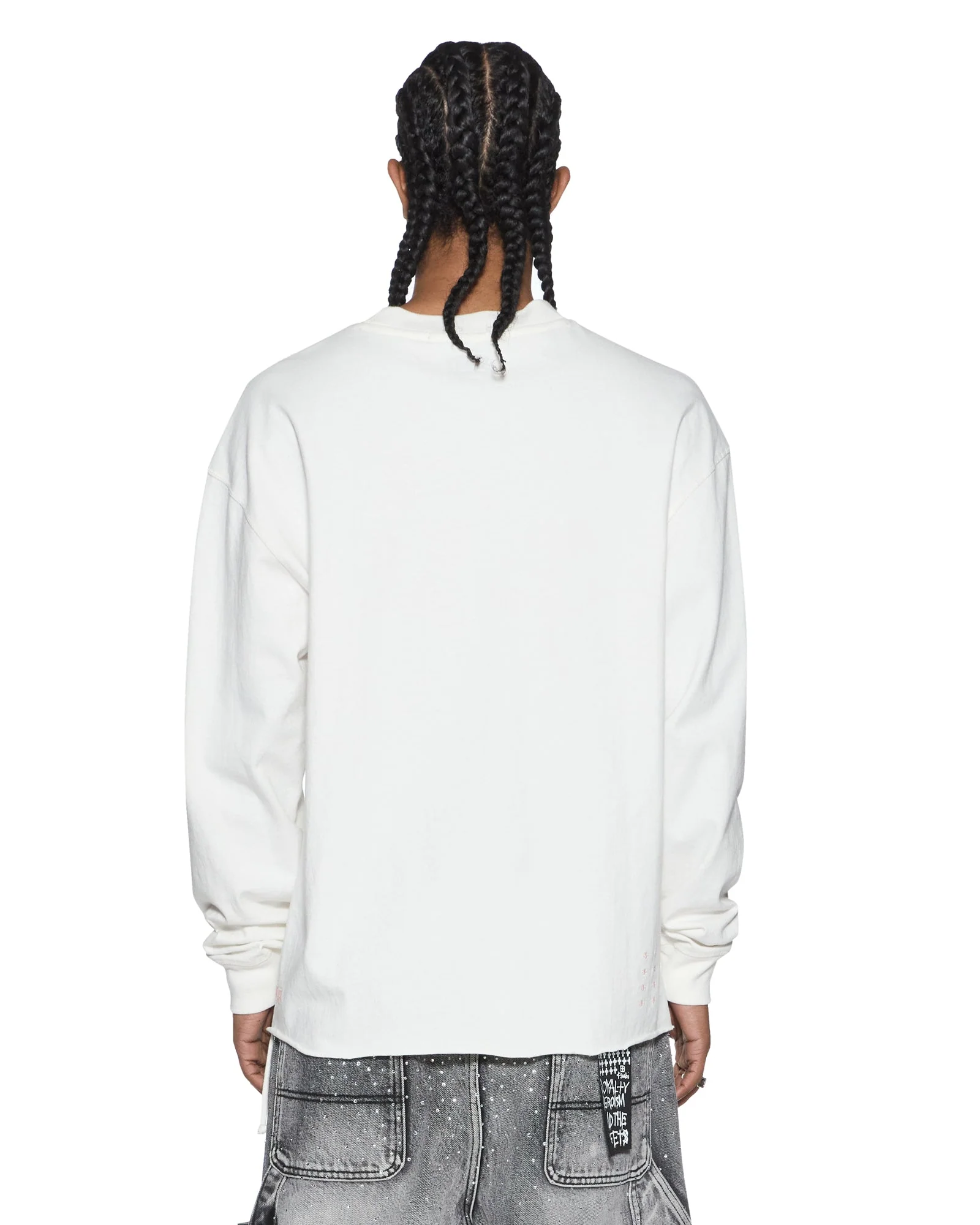 LAYBEL EKCESS LS TEE TRU WHITE - Image 4