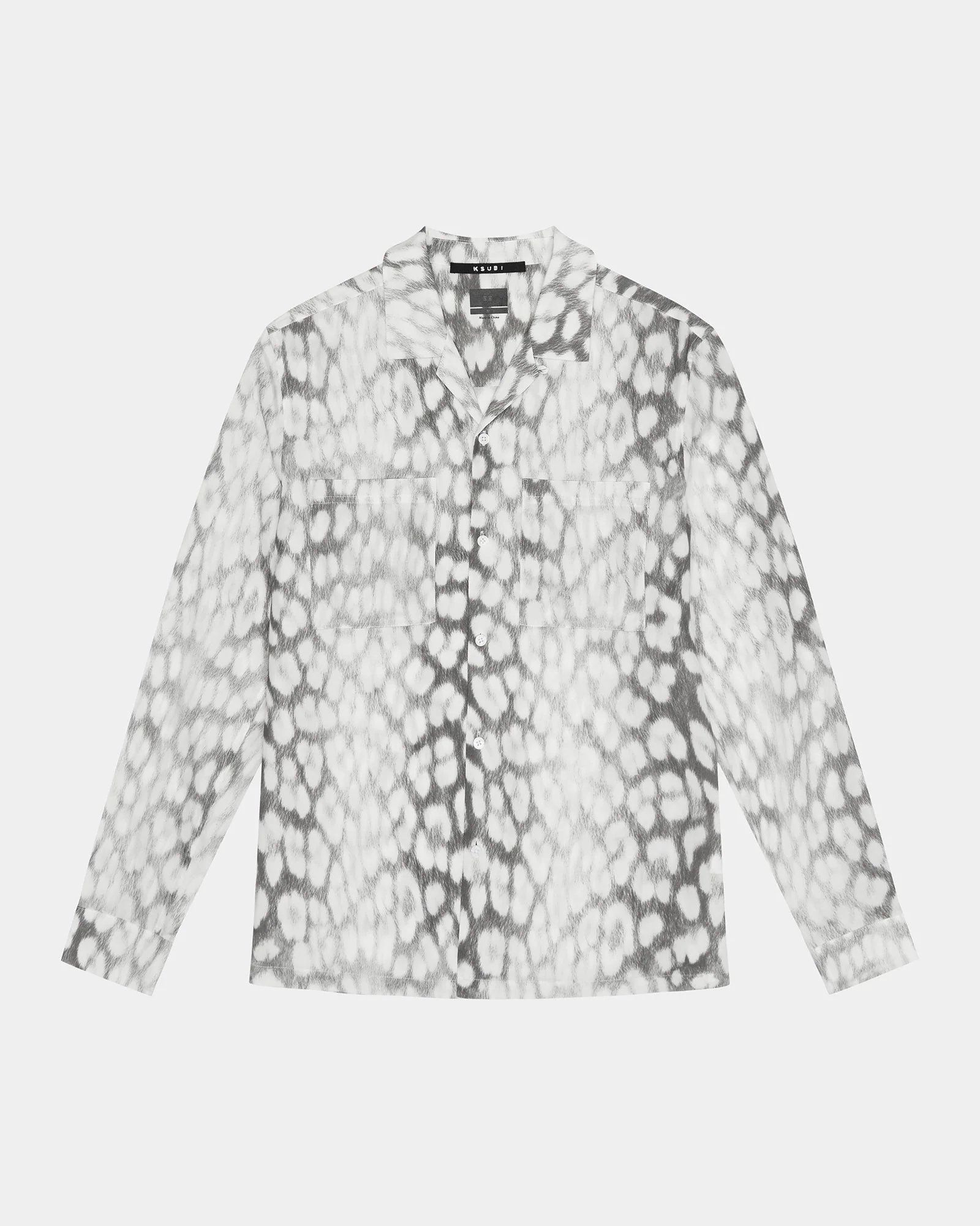 LEO PORTAL RESORT LS SHIRT GREY - Image 5