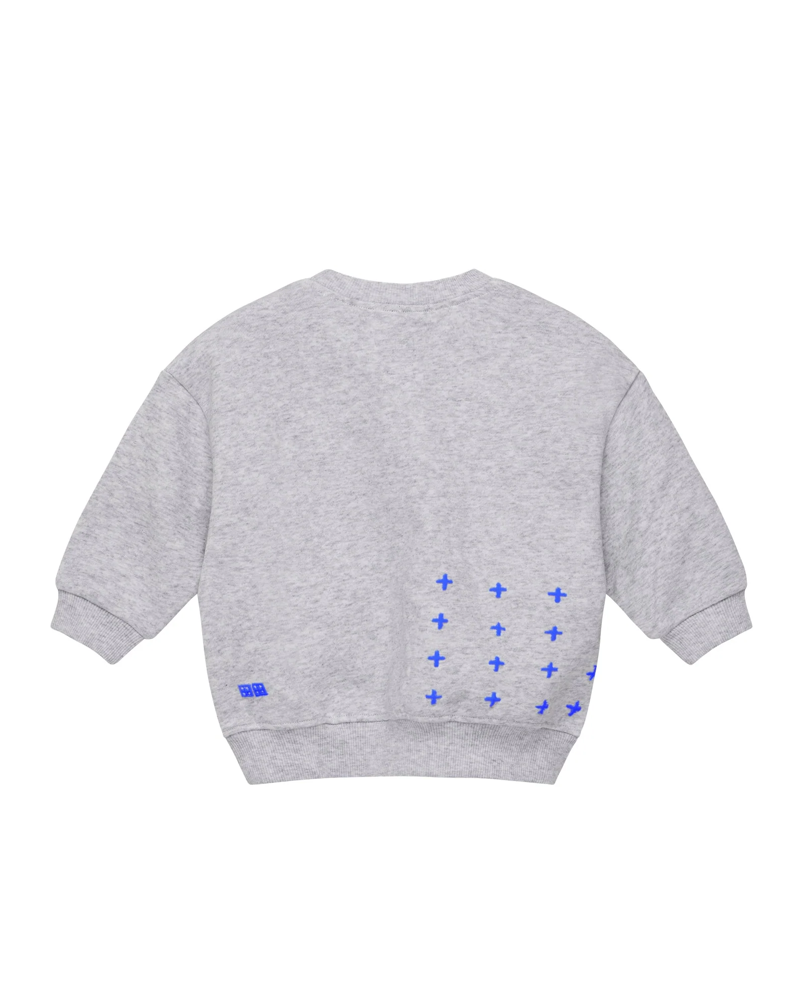 LIL 1999 BIGGIE CREW FLEECE SNOW MARLE - Image 2