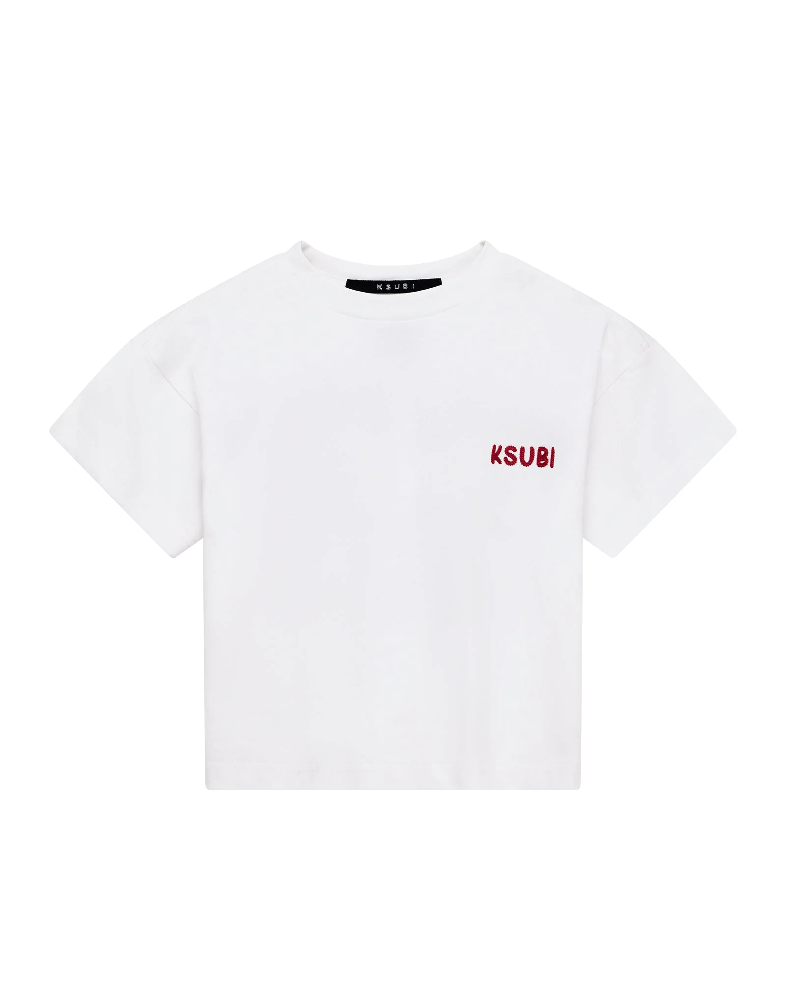 LIL MEKANIK BIGGIE SS TEE WHITE RED - Image 2