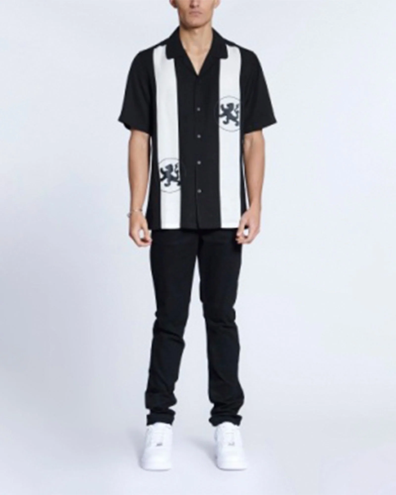 LION RESORT SS SHIRT PANELED - Image 2