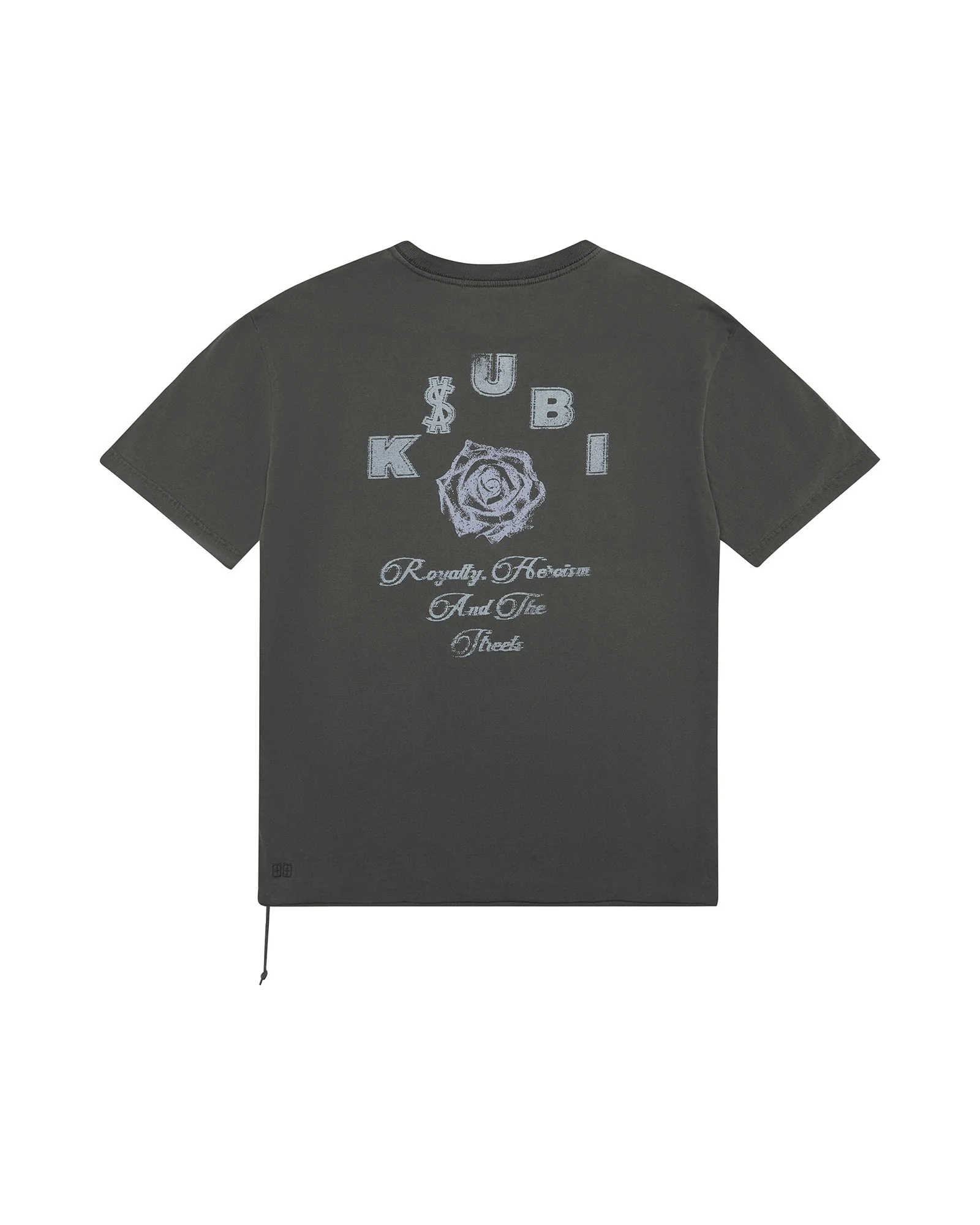 LOCK UP BIGGIE SS TEE FADED BLACK - Image 5