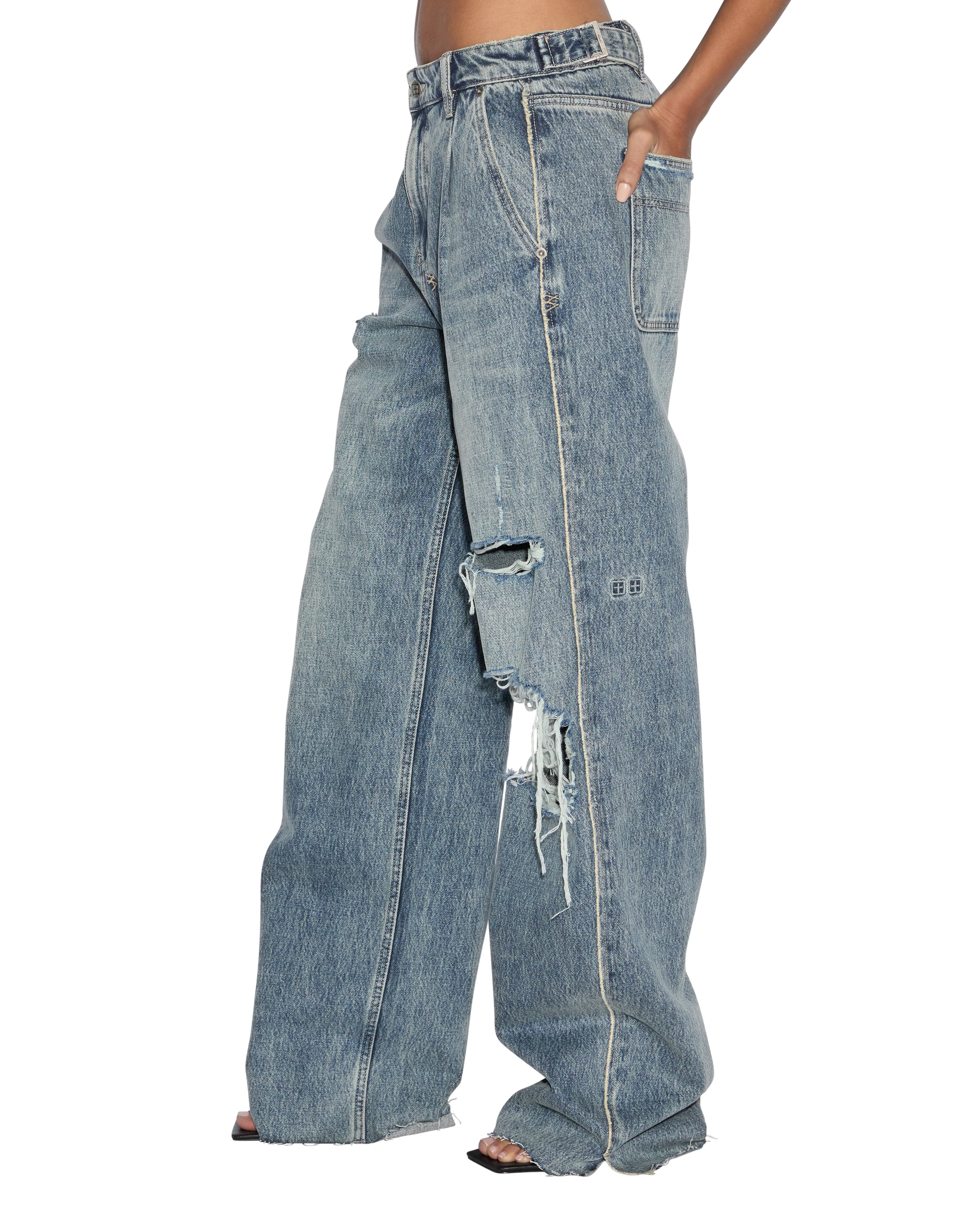 LOW RIDER TUCK FRAYED - Image 6