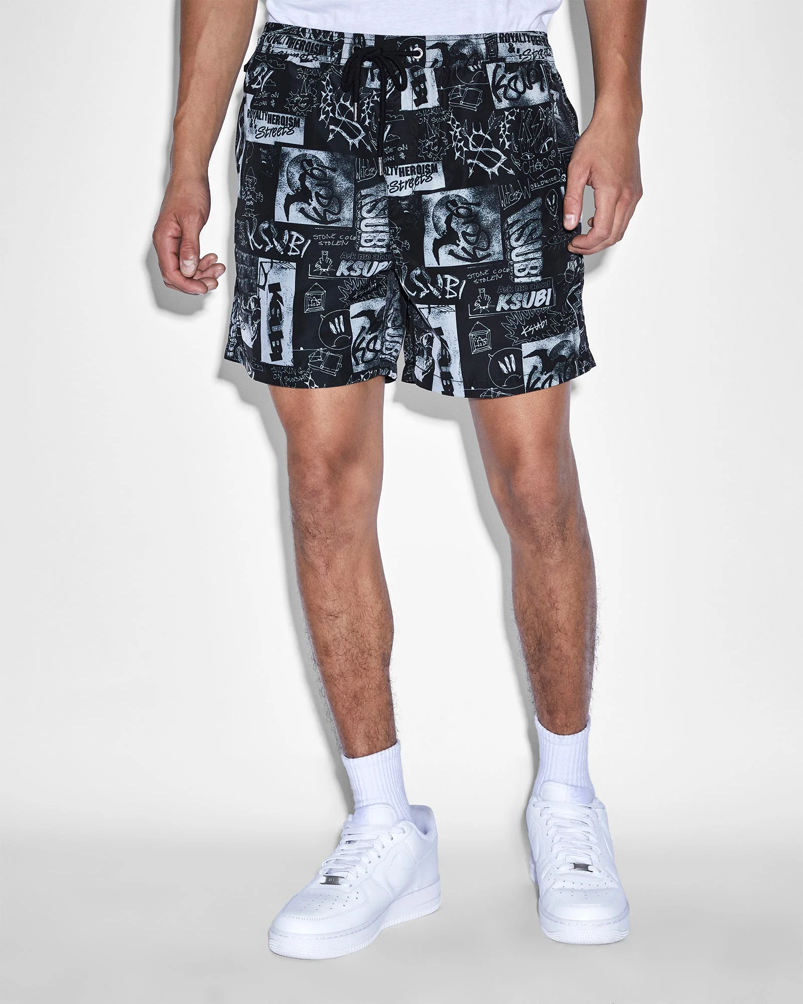MASH UP BOARDSHORT BLACK