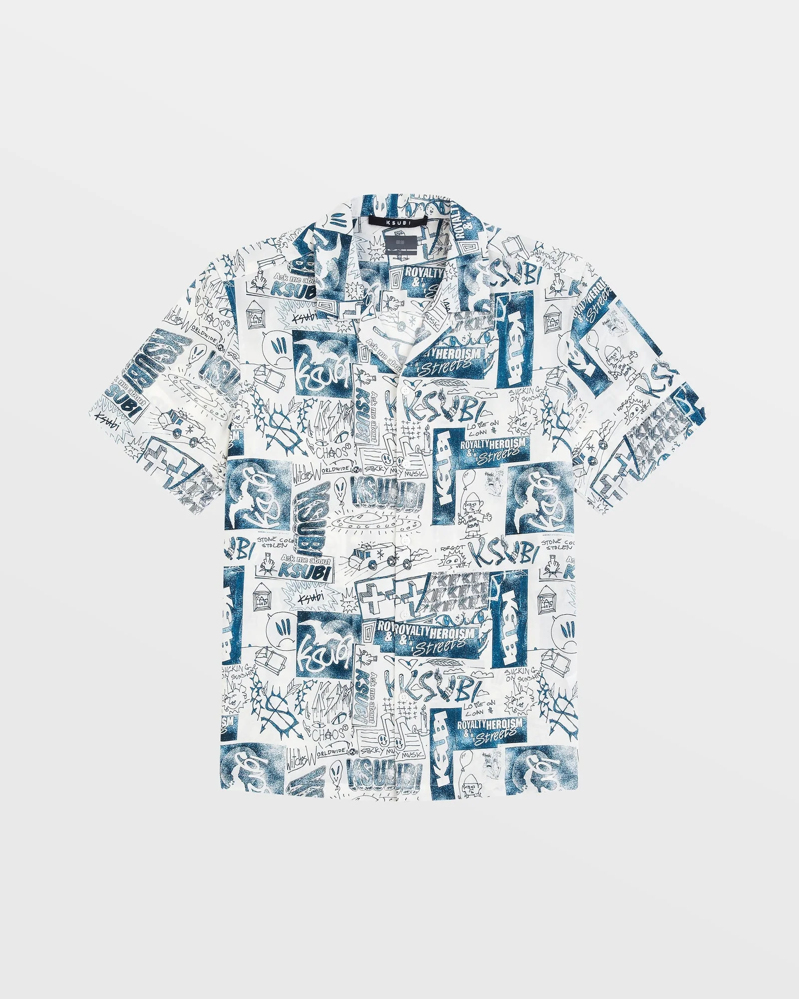 MASH UP RESORT SHIRT WHITE - Image 5