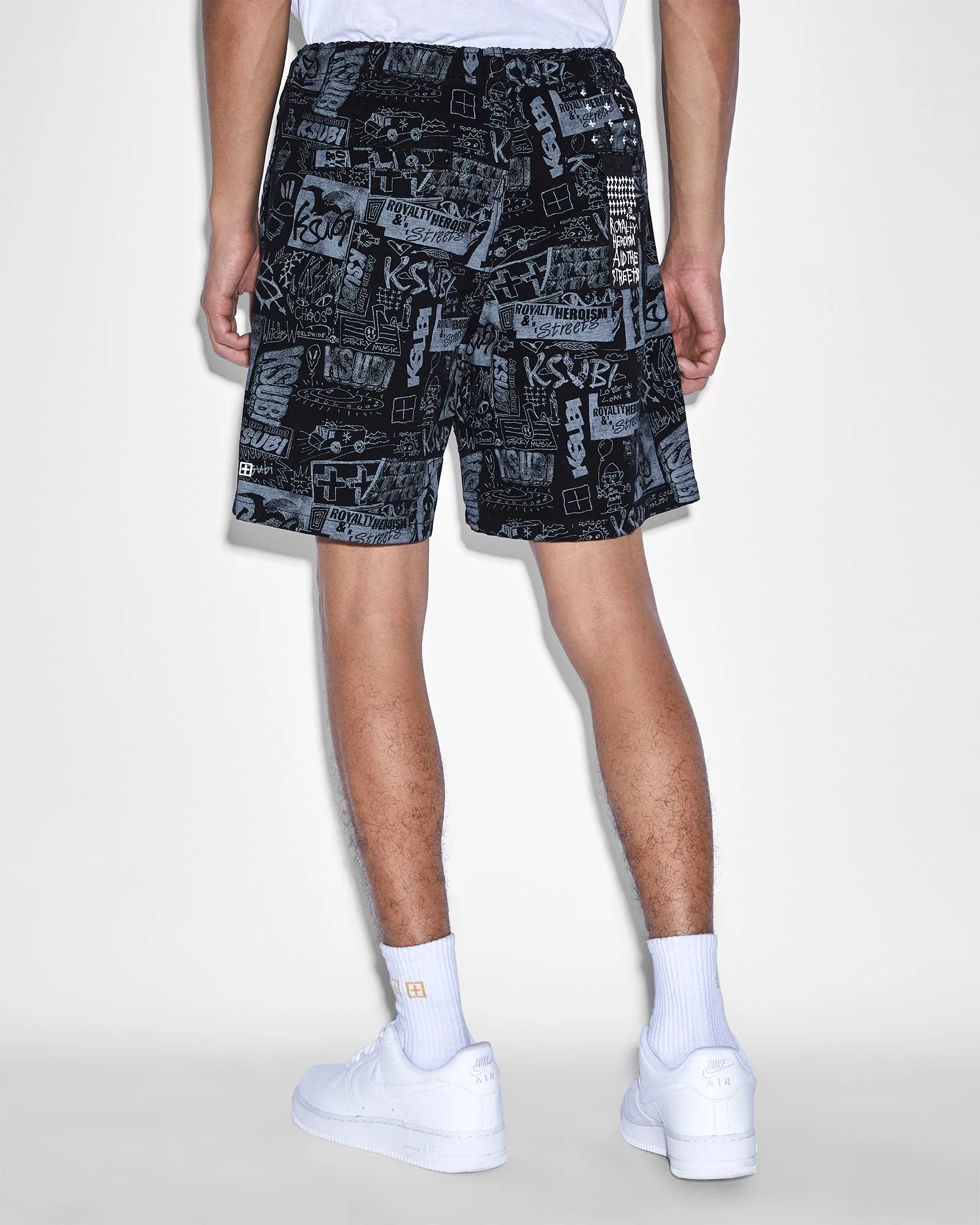 MASH UP WALK SHORT BLACK - Image 5