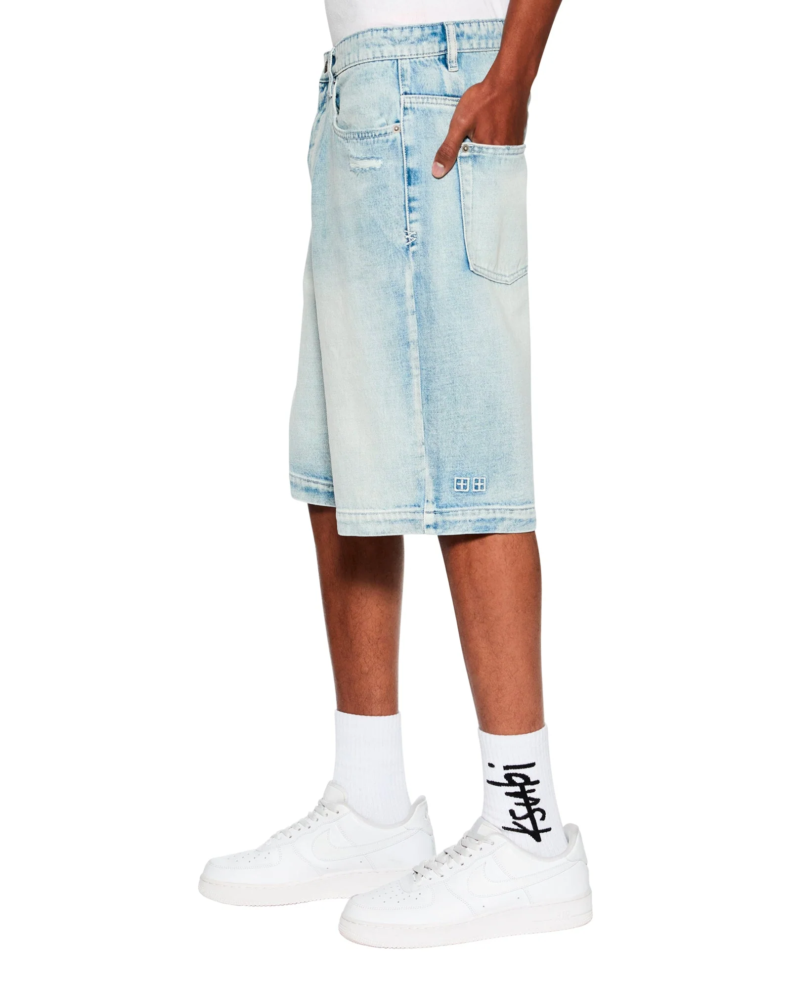 MAXX SHORT BLUE ICE - Image 3