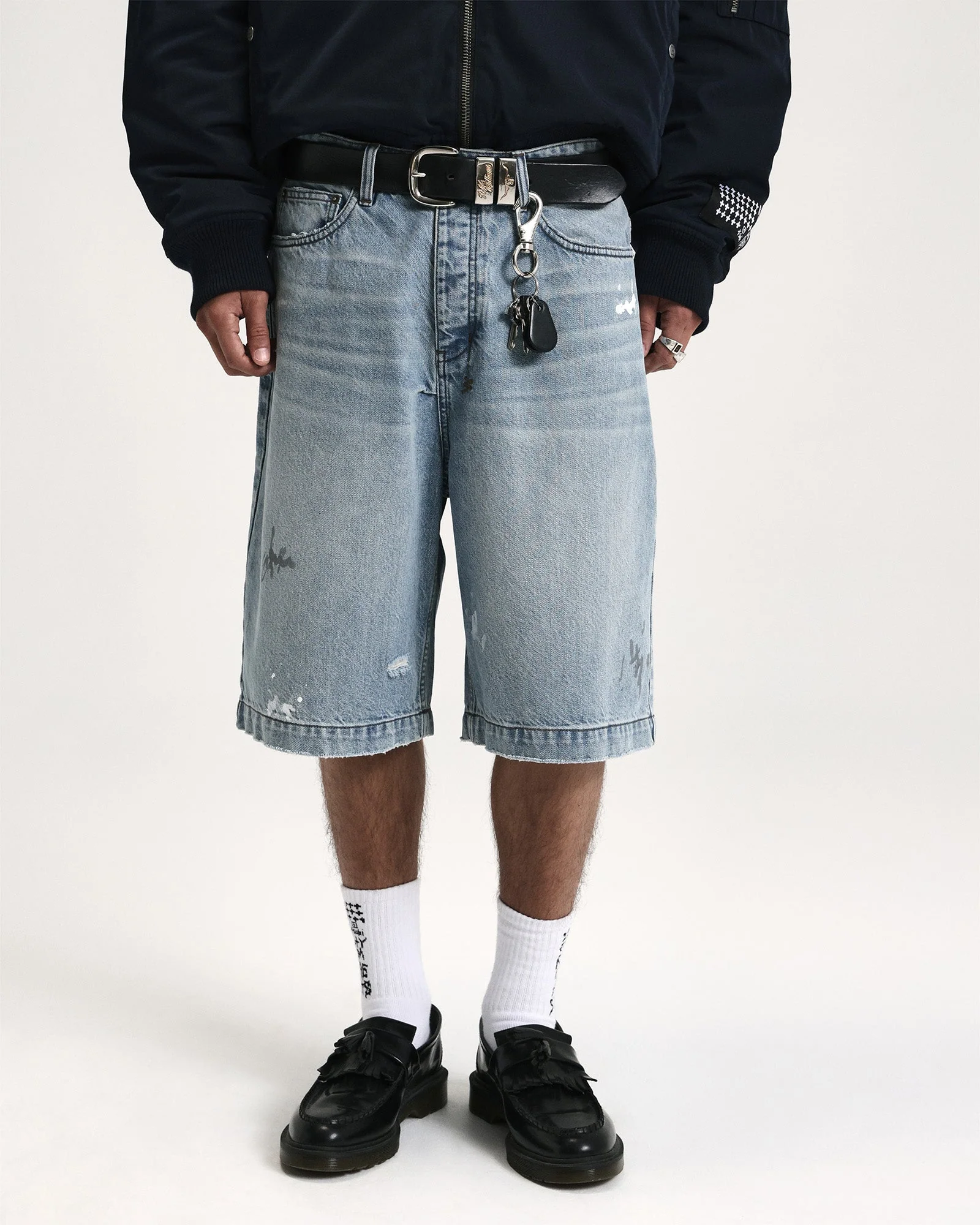 MAXX SHORT PAINTER BLUE - Image 3