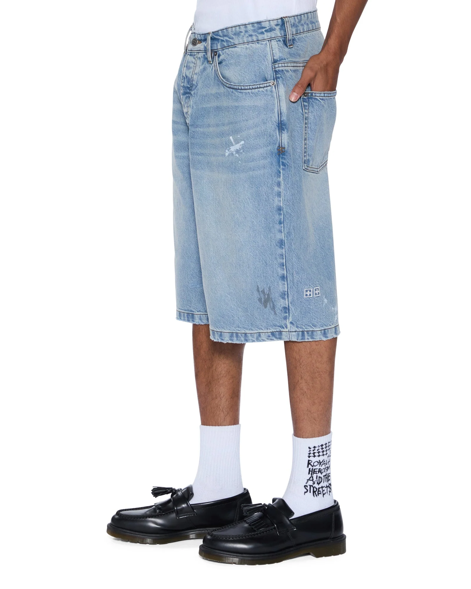 MAXX SHORT PAINTER BLUE - Image 4