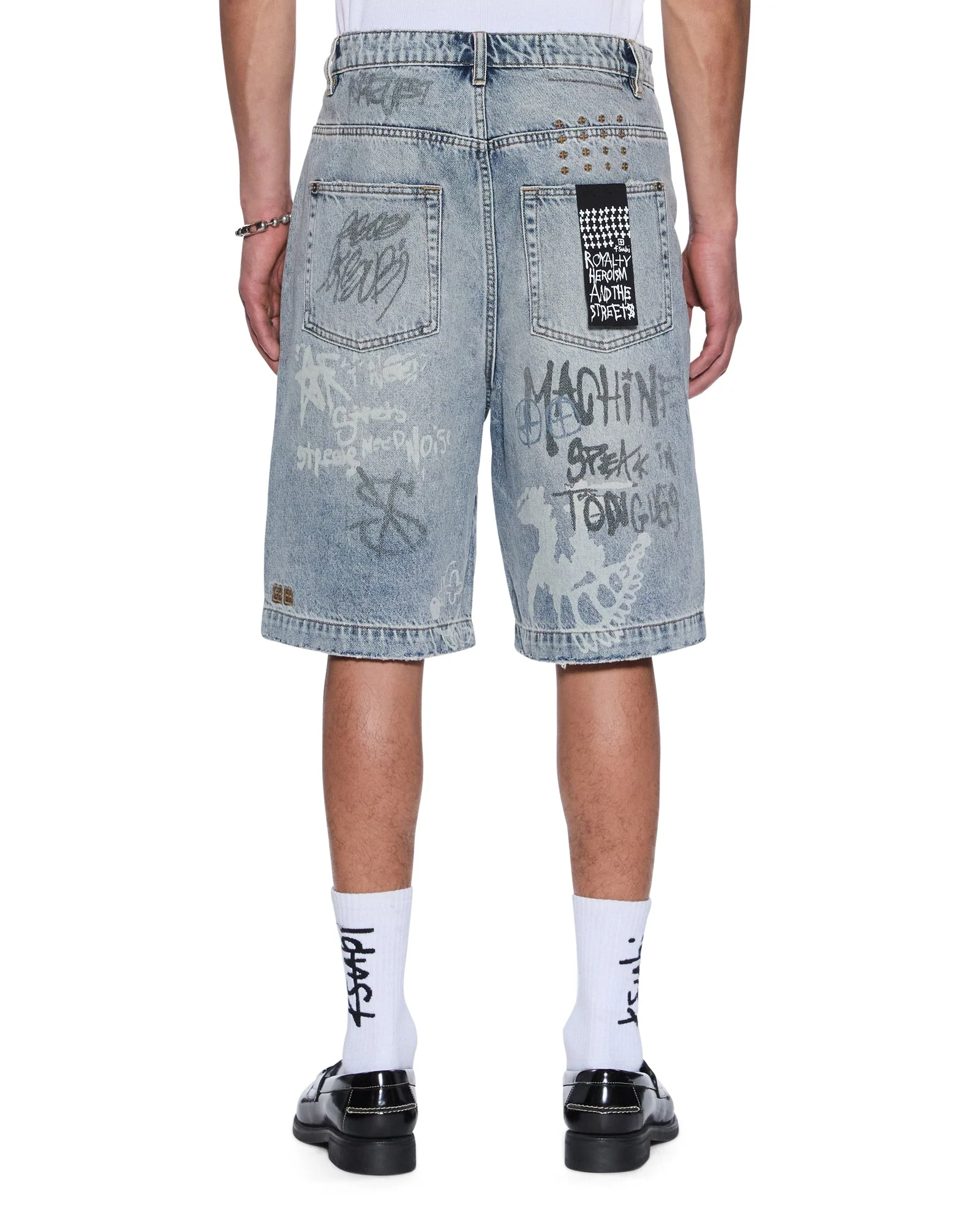 MAXX SHORT ROGUE BLUE GRAFFITI - Image 3