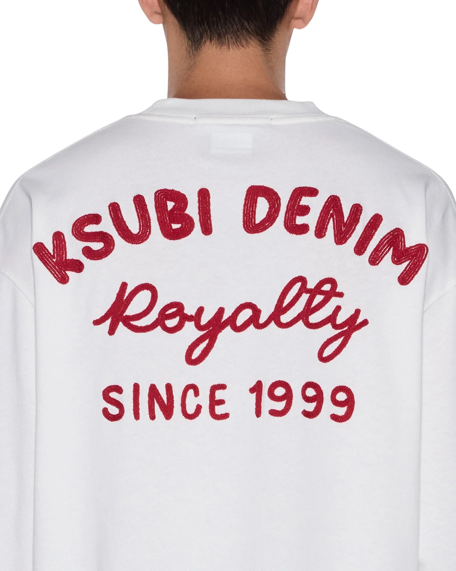 MEKANIK EKCESS LS TEE WHITE/RED - Image 3