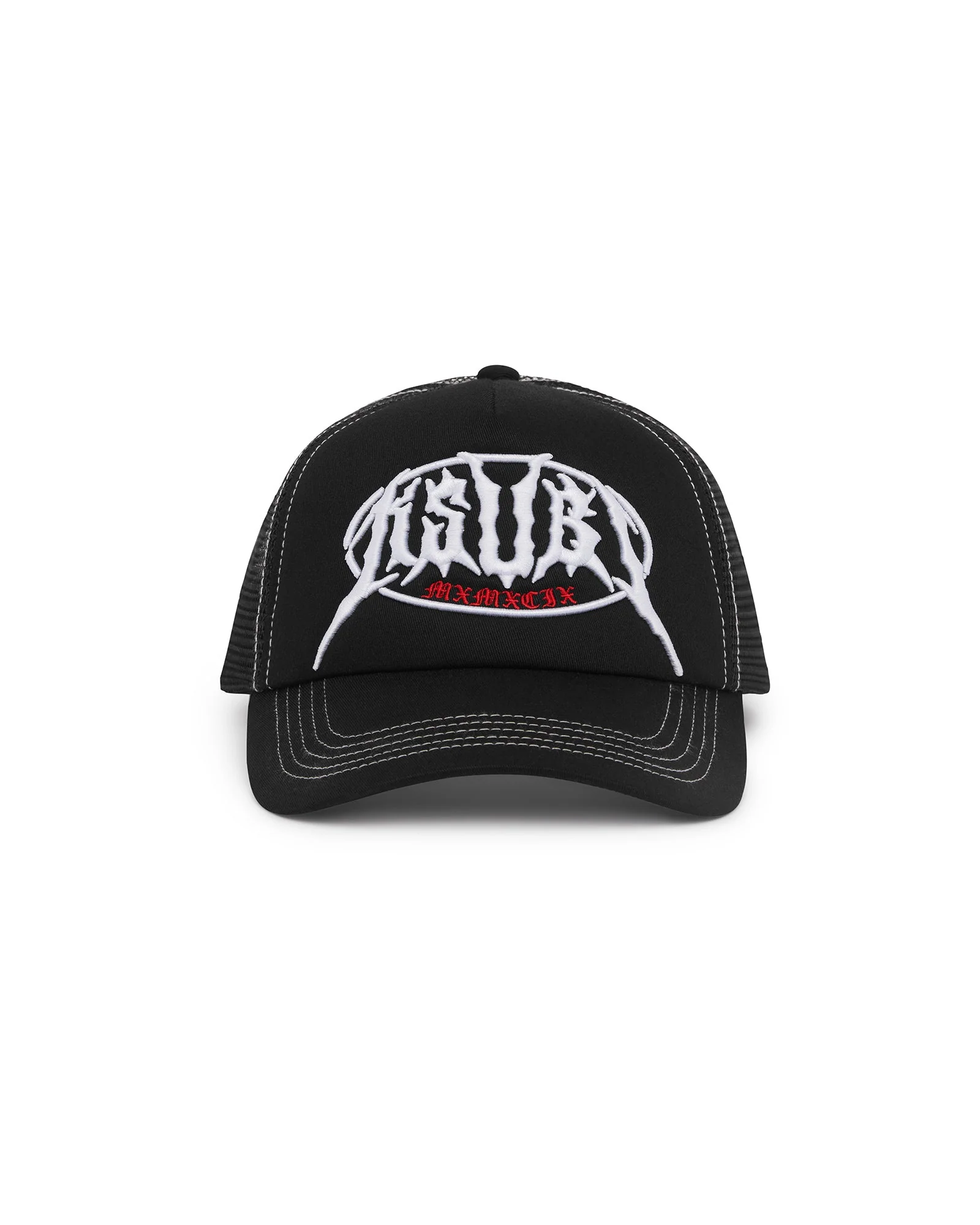 METAL TRUCKER CAP BLACK - Image 3