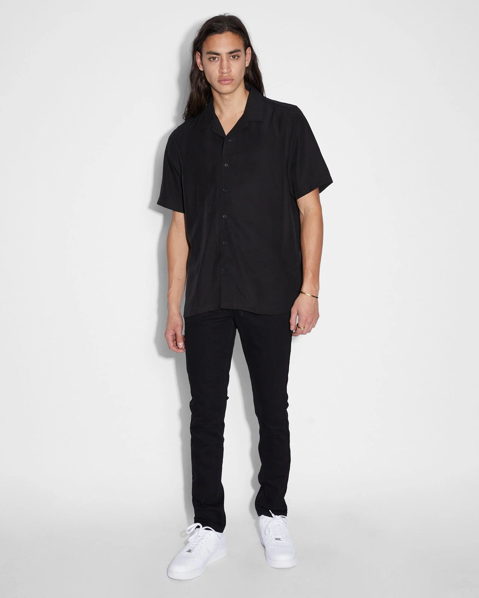 NEON RESORT SS SHIRT BLACK - Image 3