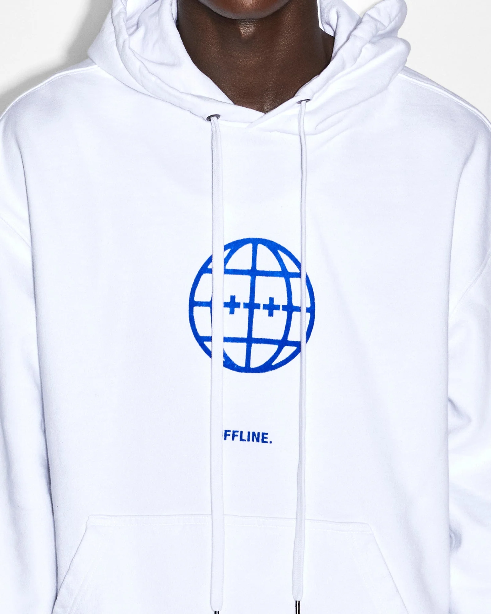 OFFLINE BIGGIE HOODIE TRU WHITE - Image 6