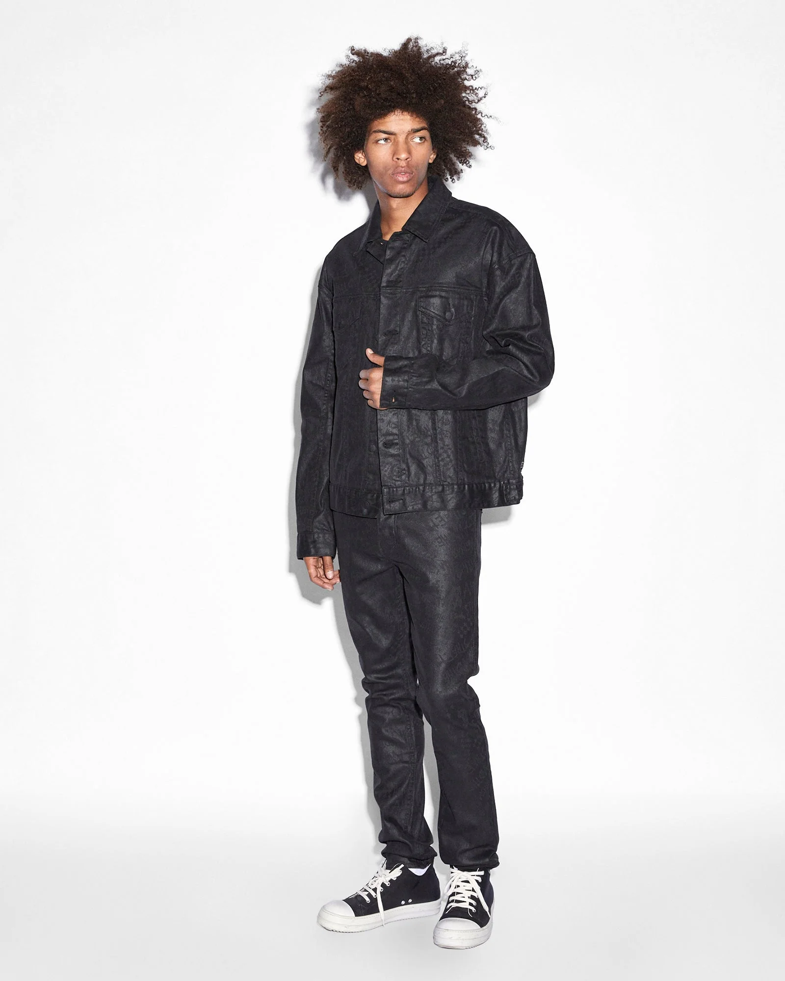 OH G JACKET BLACK GREASE - Image 3