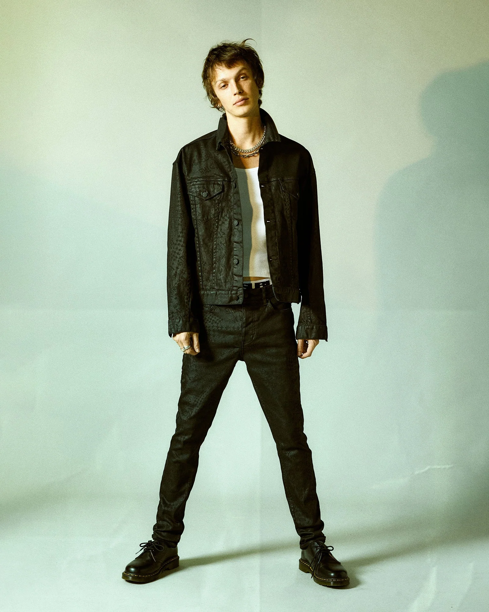 OH G JACKET BLACK GREASE - Image 6