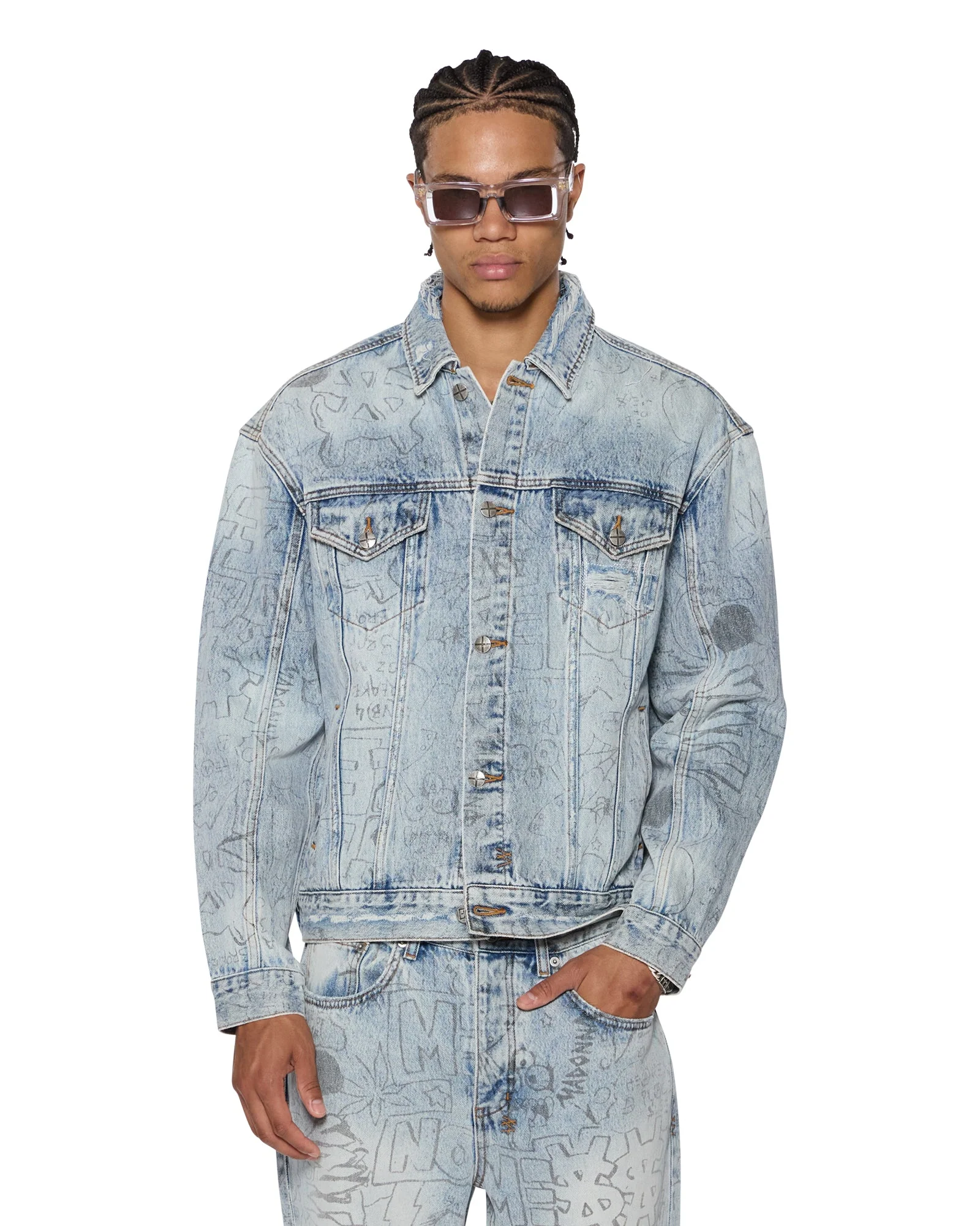 OH G JACKET BUNKER BLUE NOIZE