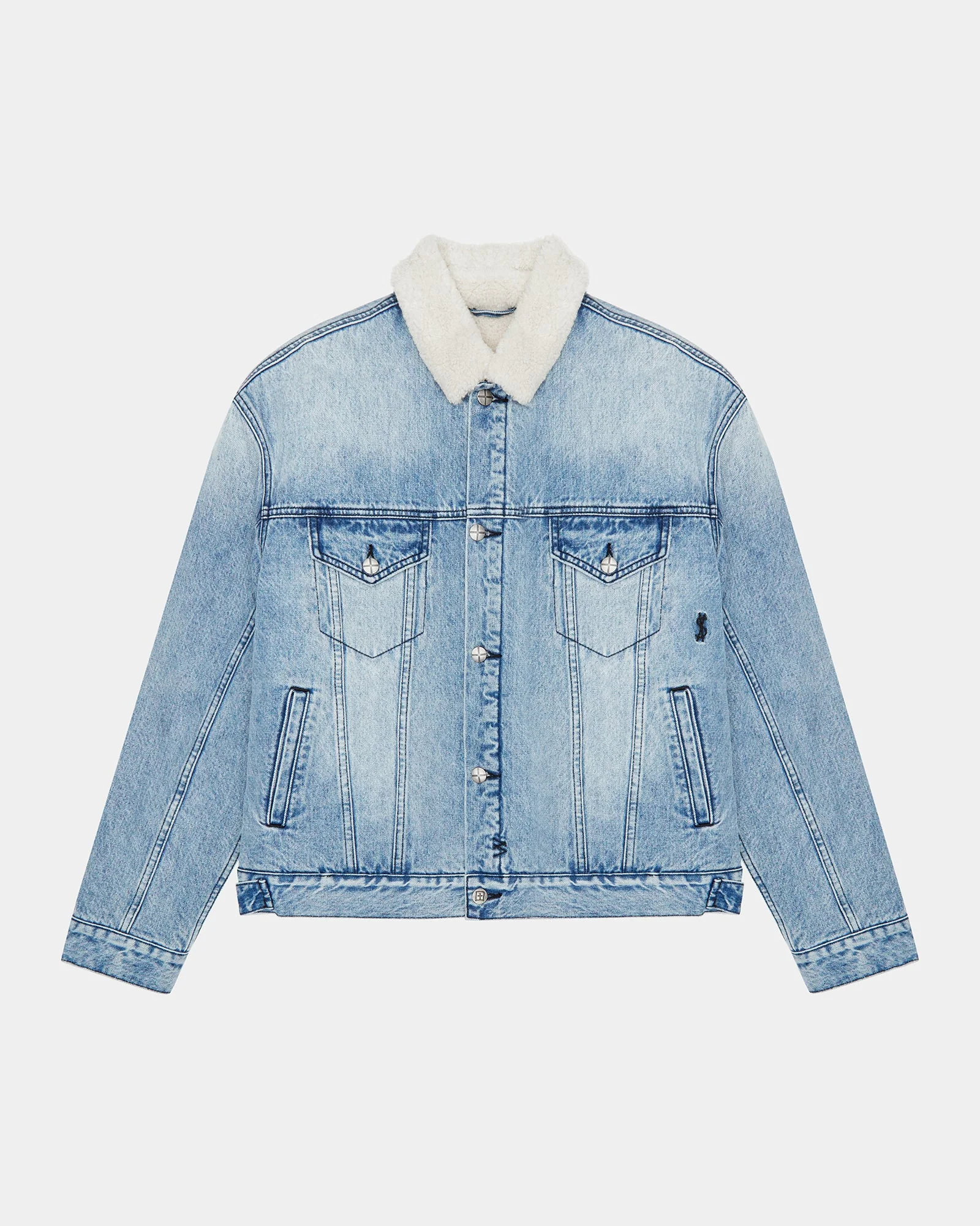 OH G JACKET SHERPA MID BLUE - Image 4