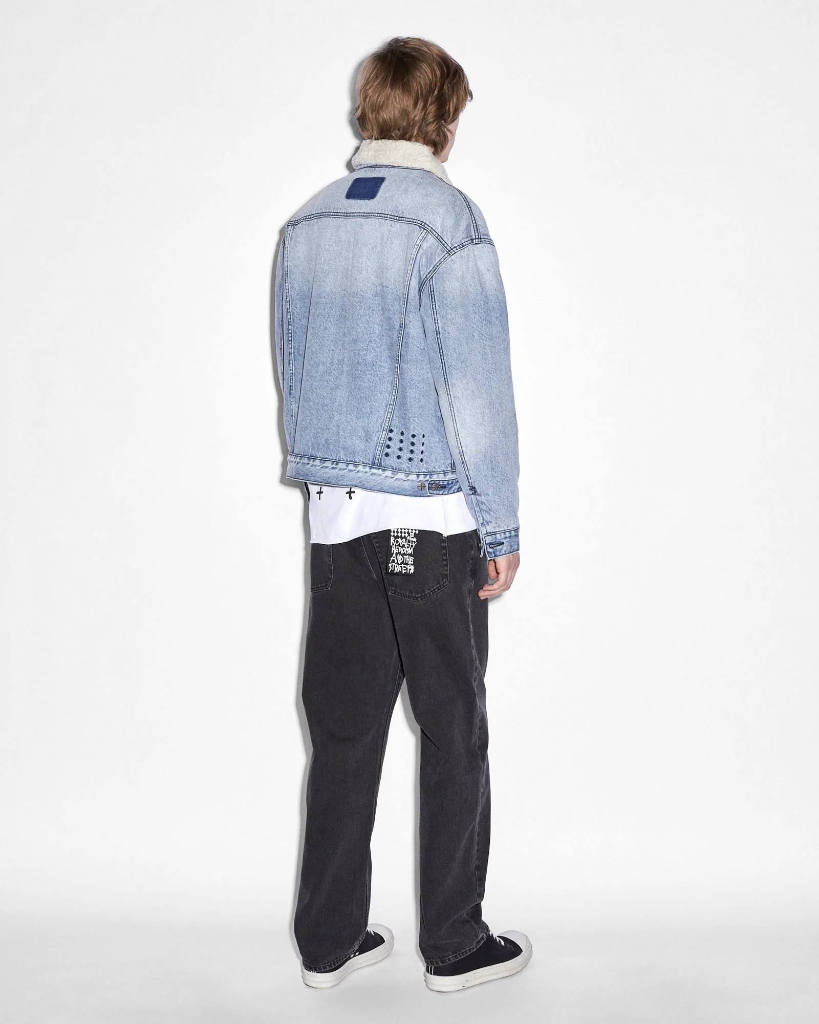 OH G JACKET SHERPA MID BLUE - Image 6