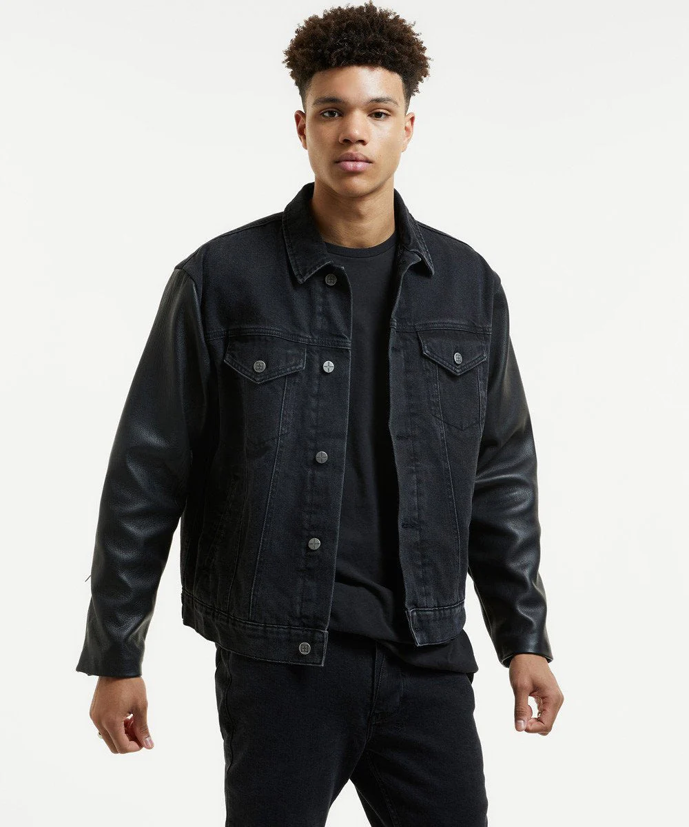 OH G JACKET THROWBLACK BIKER