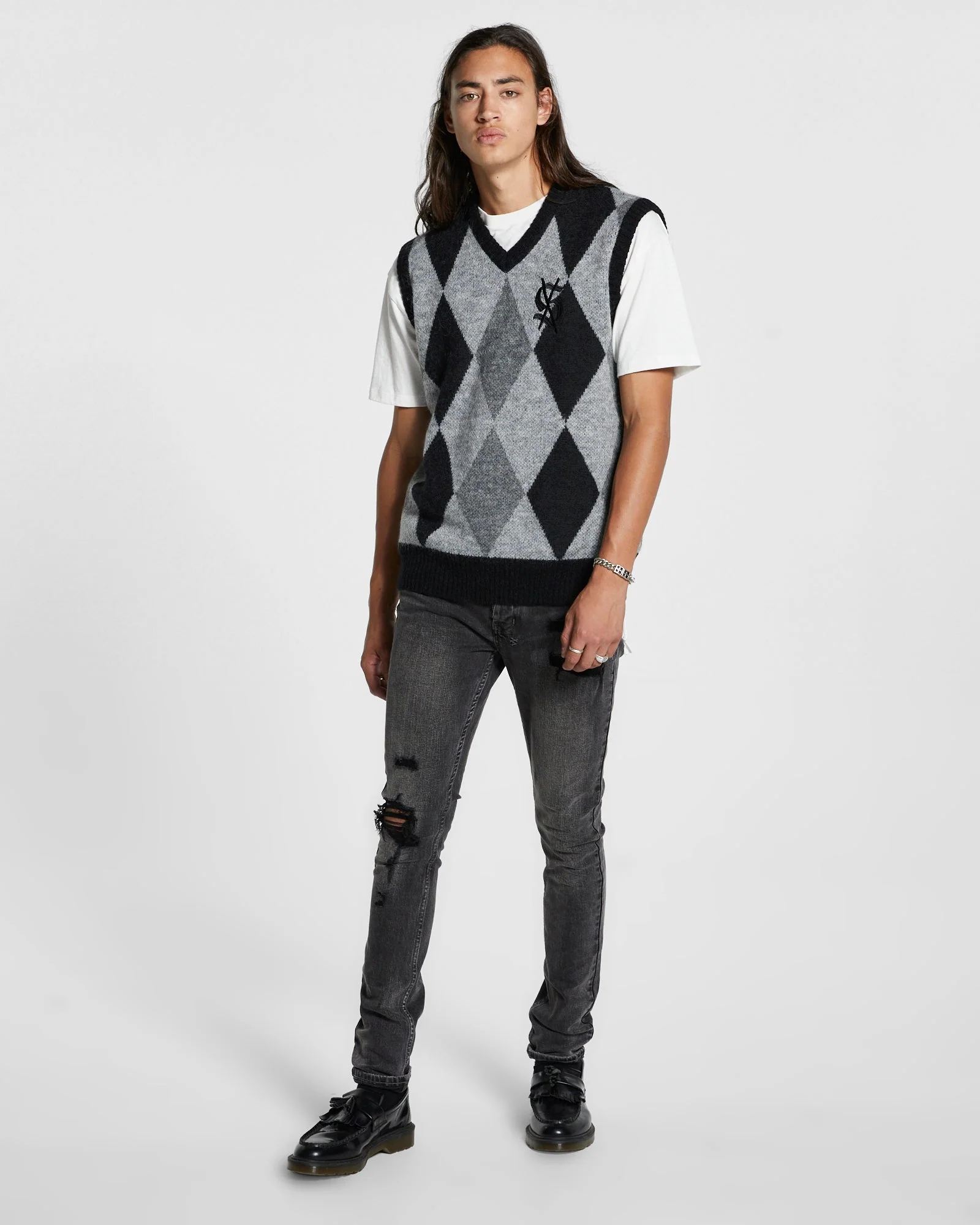 OLD DOLLAR VEST GREY - Image 8
