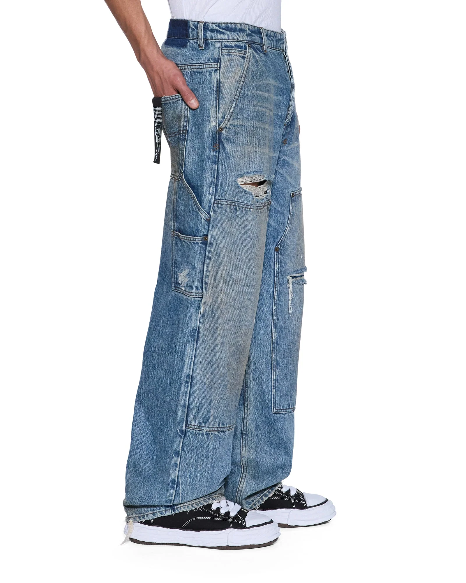 OPERATOR PANT 70'S BLUE - Image 3