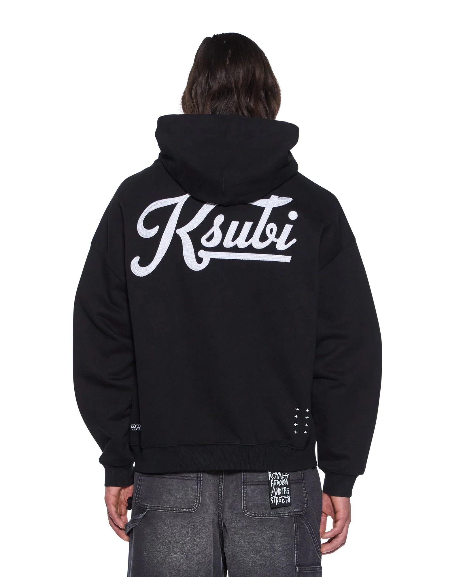 OUTFIELD EKCESS HOODIE BLACK
