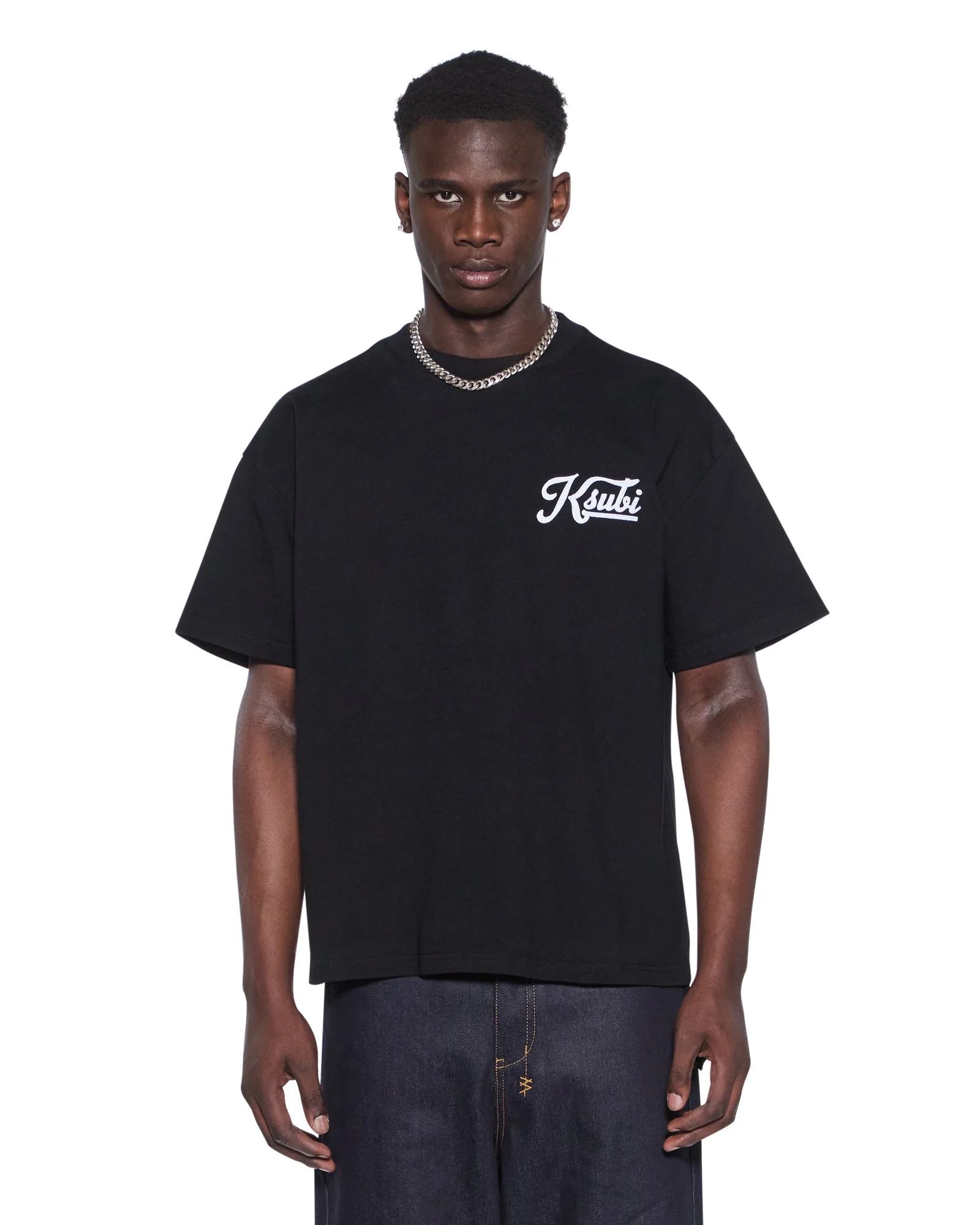OUTFIELD EKCESS SS TEE BLACK - Image 4