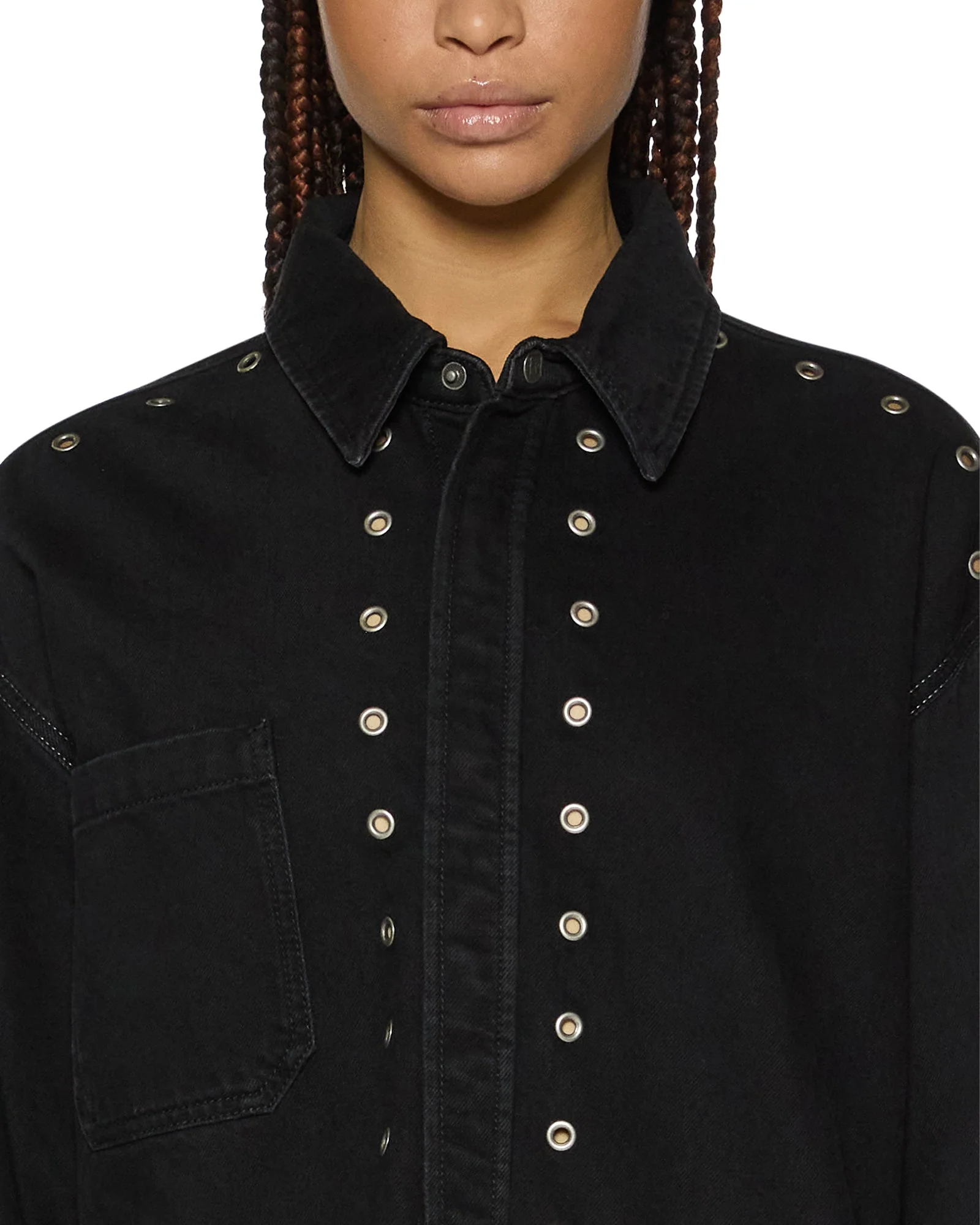 OVERSIZED LS SHIRT SPLIT VICE - Image 4