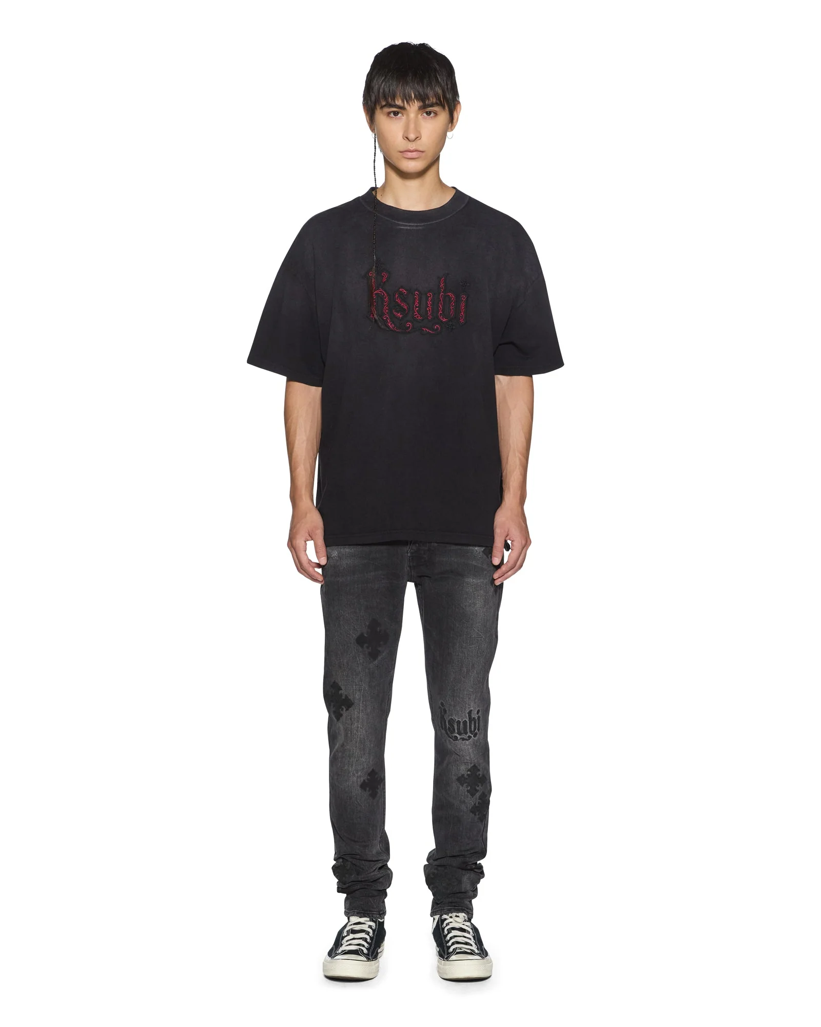 PAISE EKCESS SS TEE BLACK FADE - Image 3