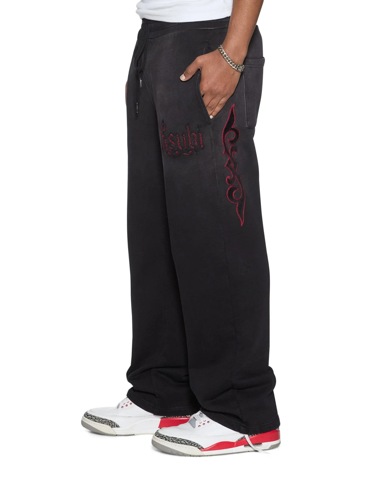 PAISE TRAK PANT BLACK FADE - Image 3