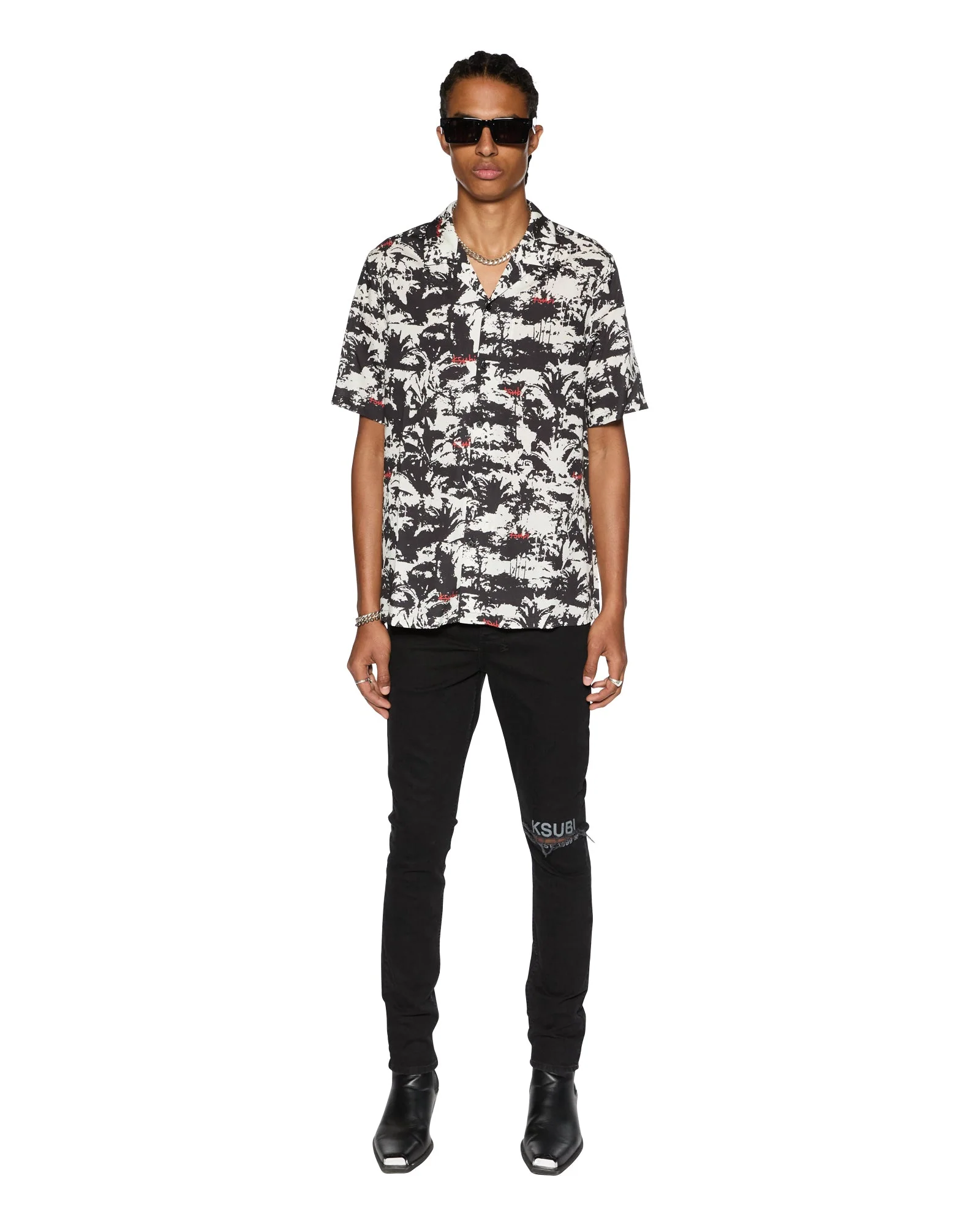PALMTREE RESORT SS SHIRT MULTI - Image 2