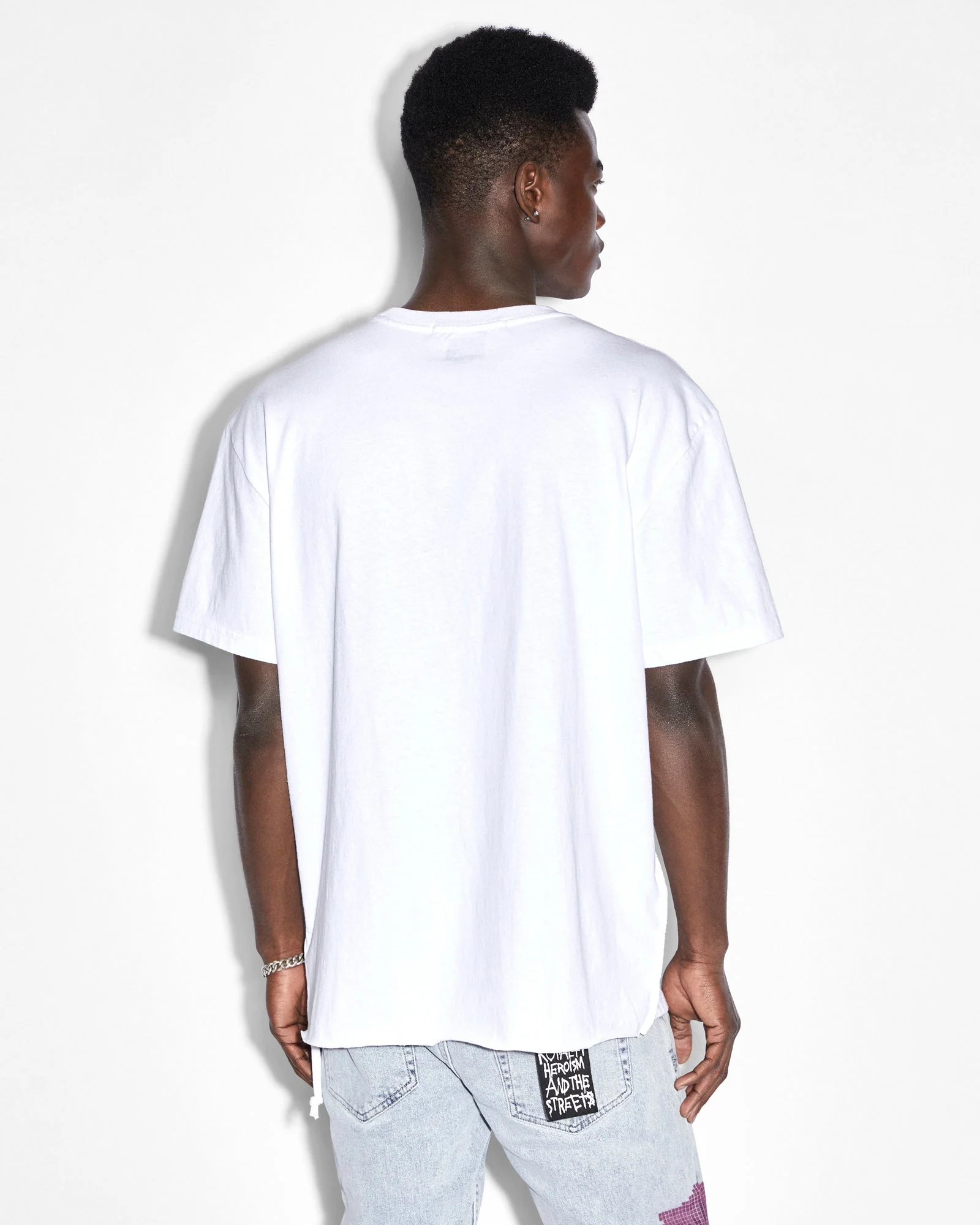 PIXEL BIGGIE SS TEE TRU WHITE - Image 3