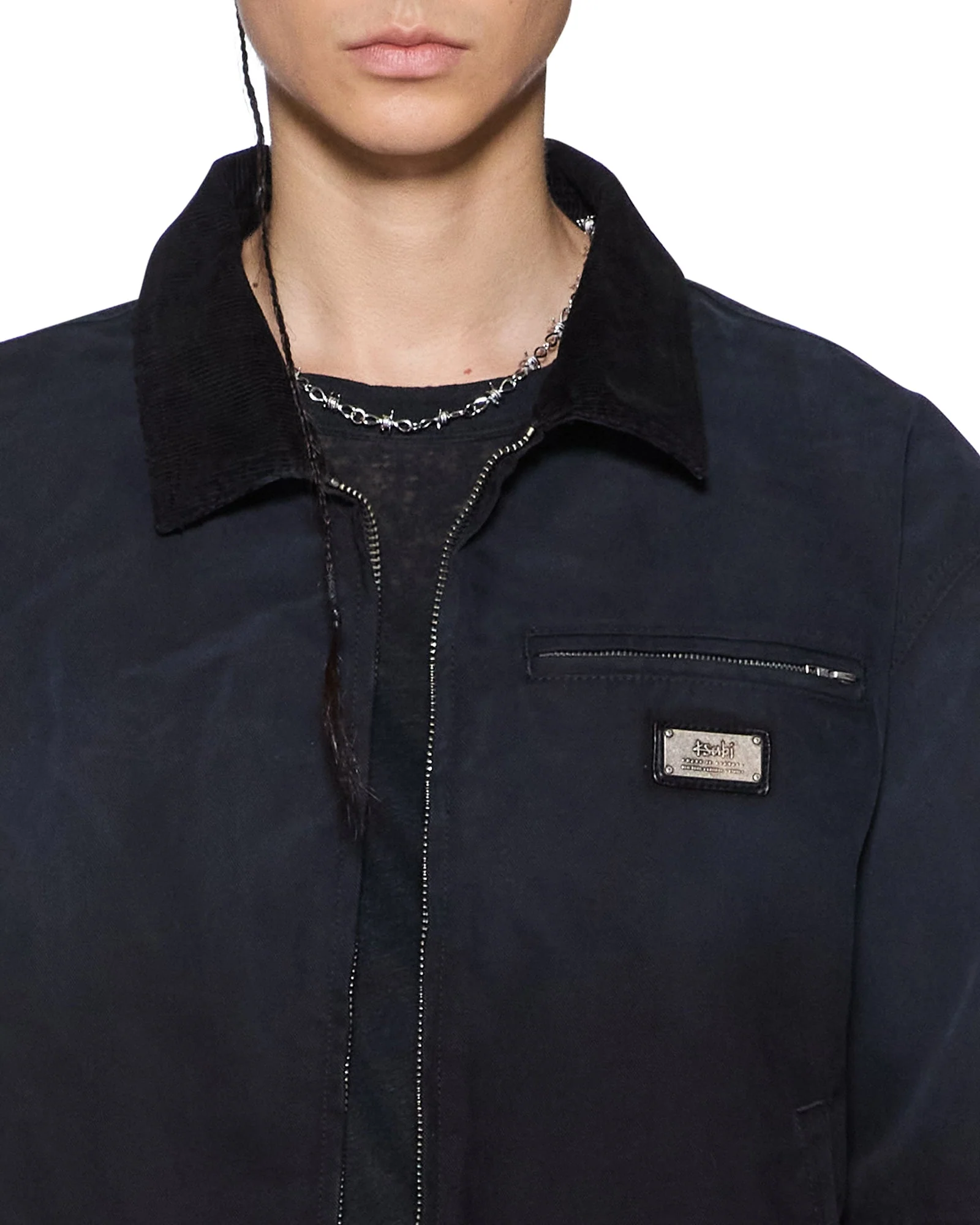 PLATED GREENWICH JACKET BLACK - Image 3