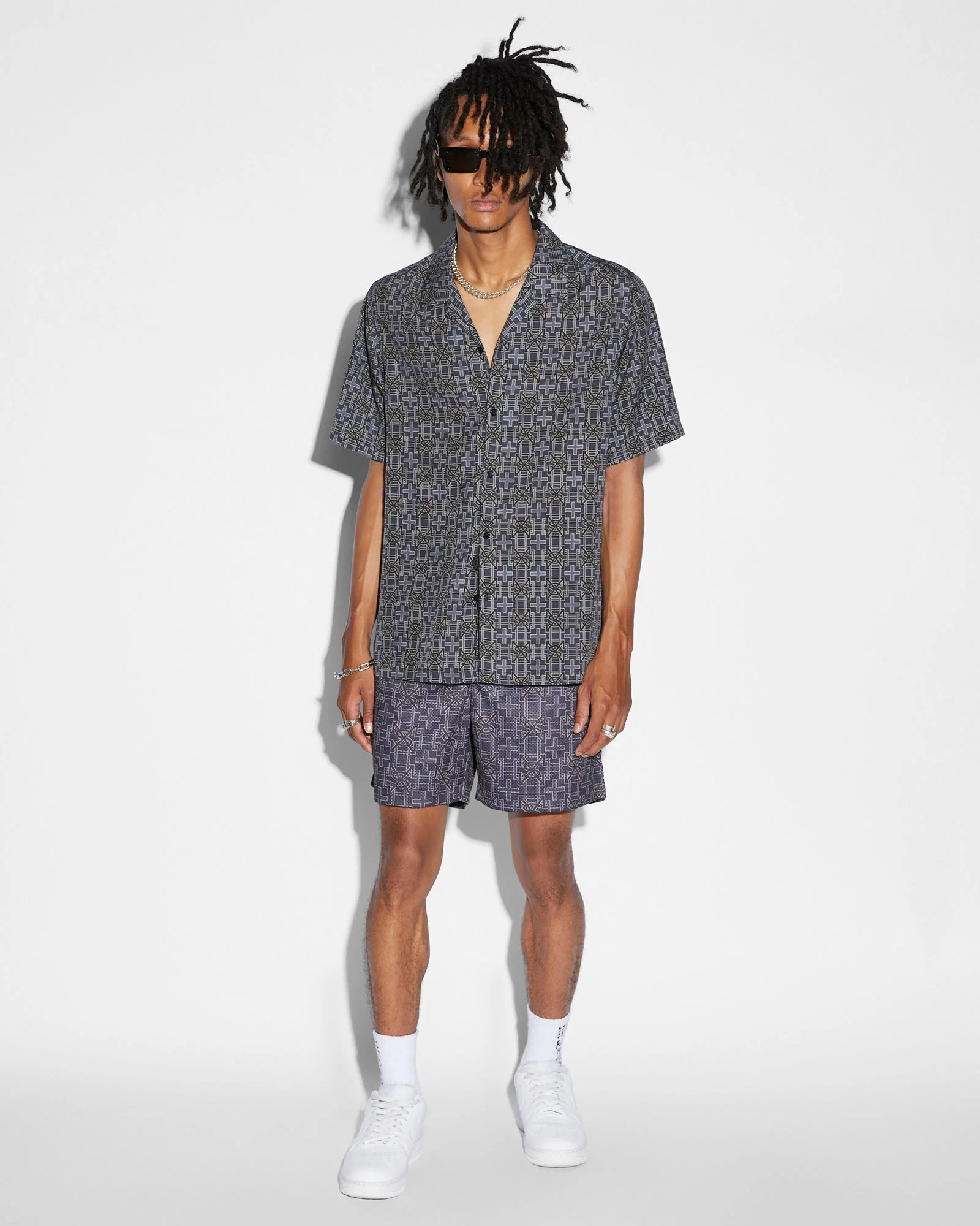 PLUS RESORT SS SHIRT NAVY - Image 6