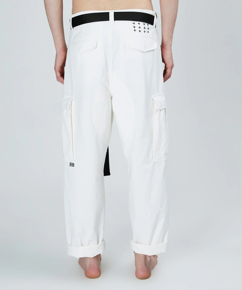 RAWS CARGO PANT WHITE - Image 2
