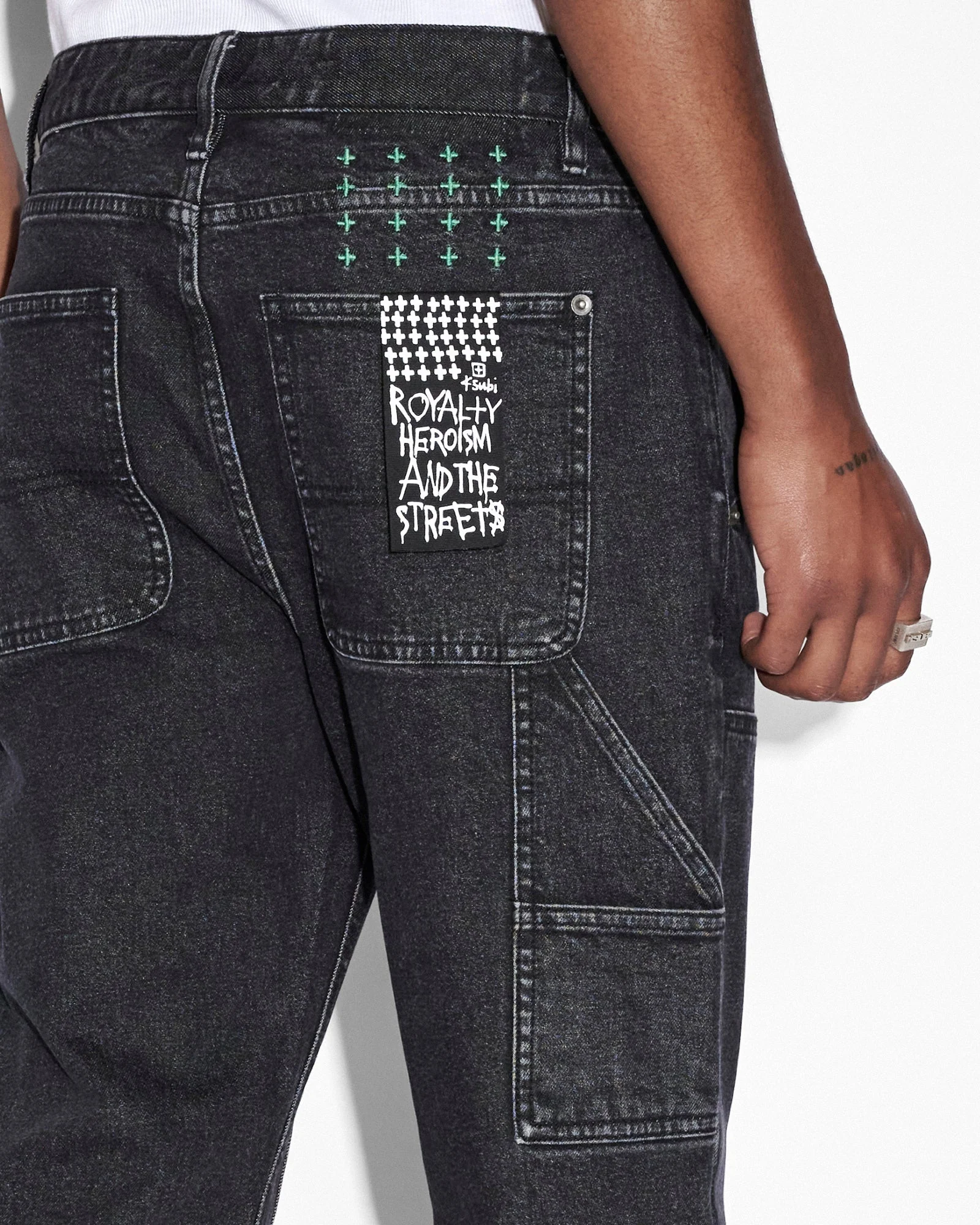 READYSET PANT BLACK DENIM - Image 6