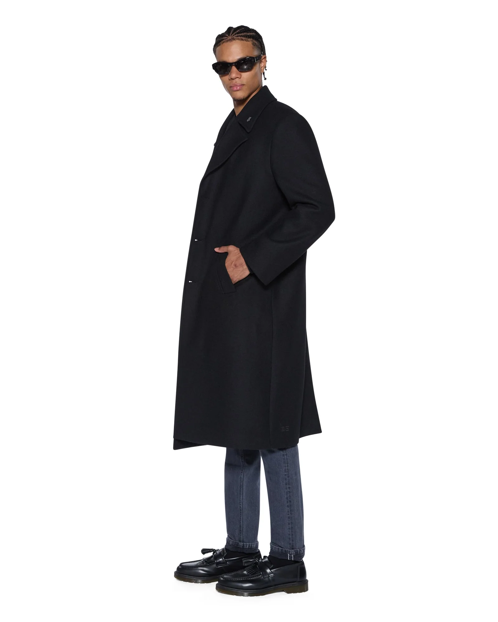 REDEMPTION WOOL COAT BLACK - Image 2